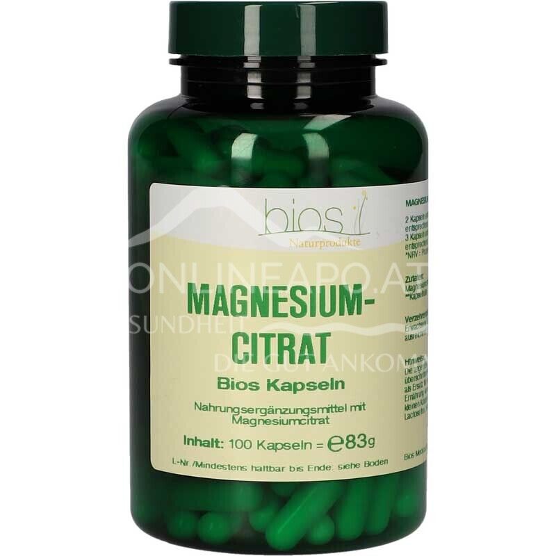 Bios Magnesiumcitrat Kapseln