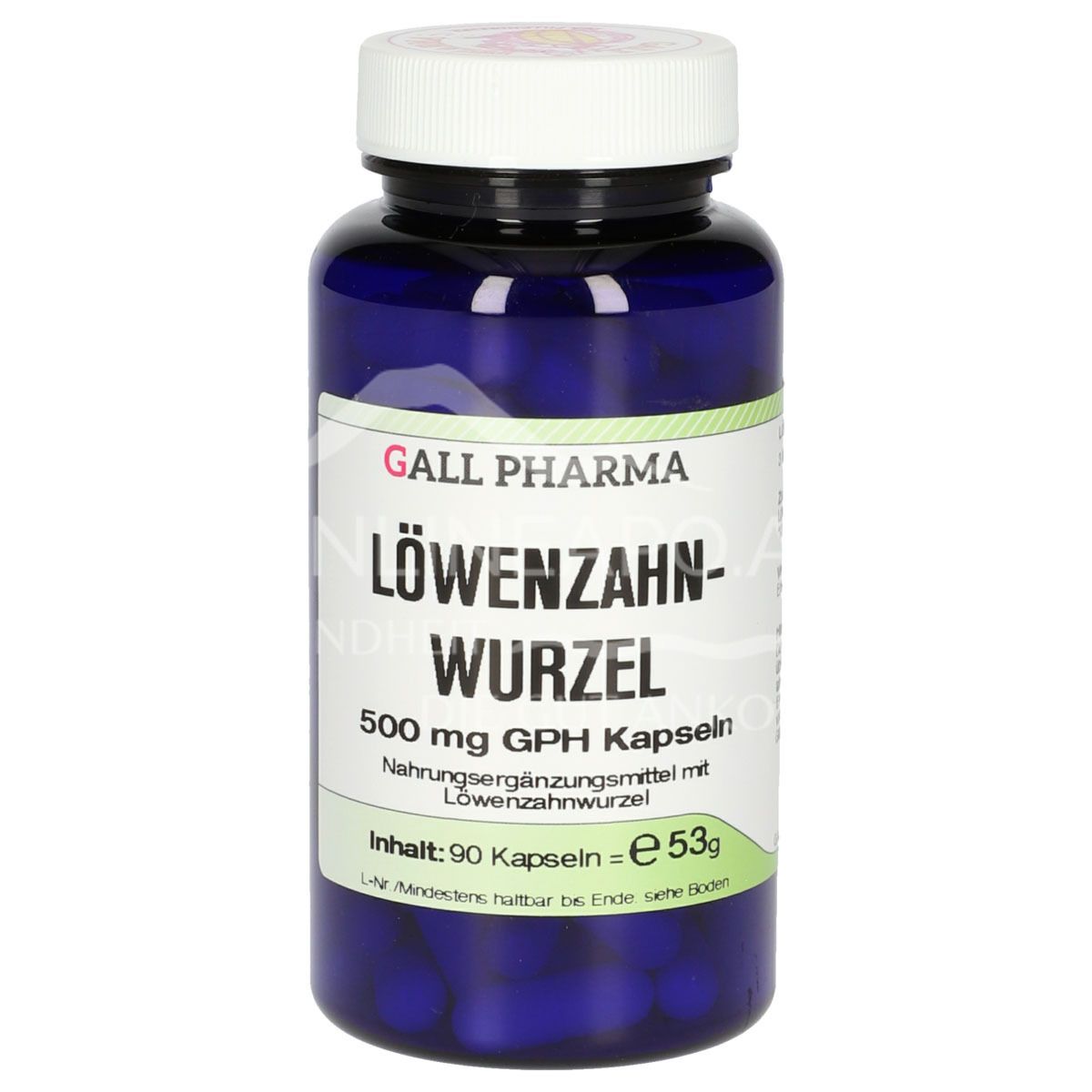 Gall Pharma Dandelion Root 500 mg Capsules