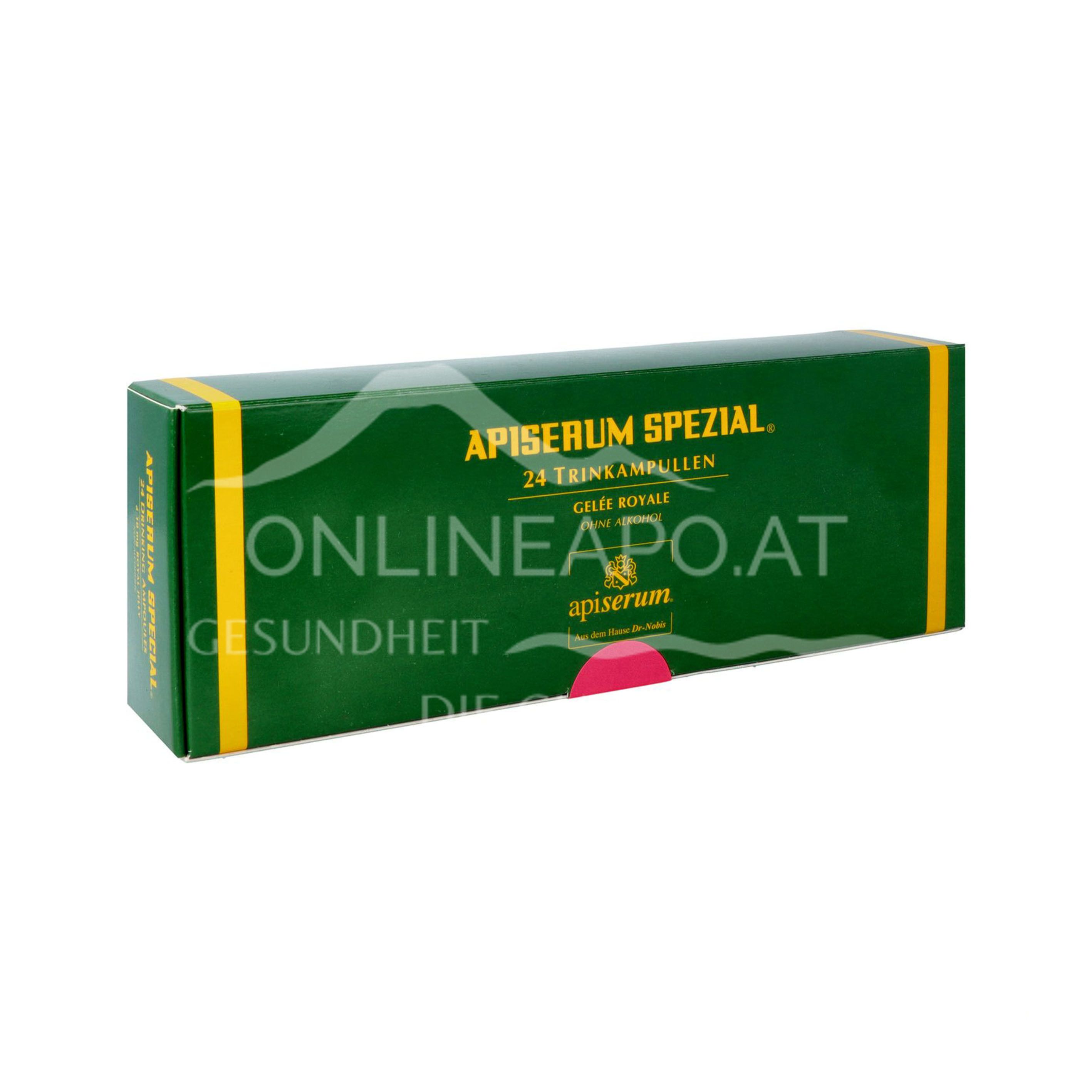 APISERUM SPEZIAL® Trinkampullen mit Gelée Royale - ohne Alkohol