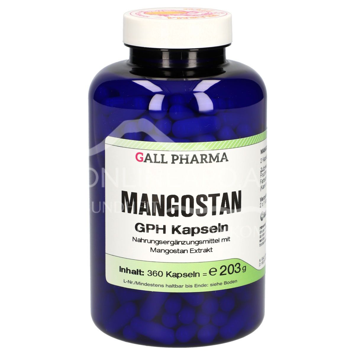 Gall Pharma Mangosteen Capsules