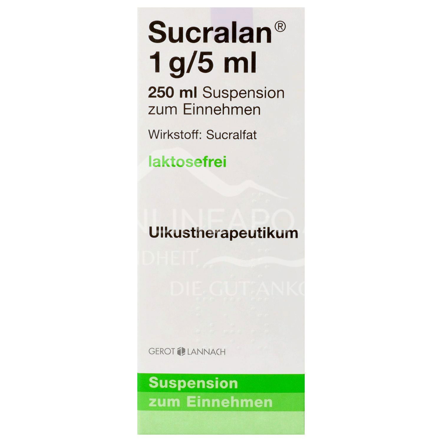 Sucralan® 1 g/5 ml-orale Suspension - Glasflasche