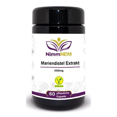 NimmNem Mariendistel Extrakt 500 mg Kapseln