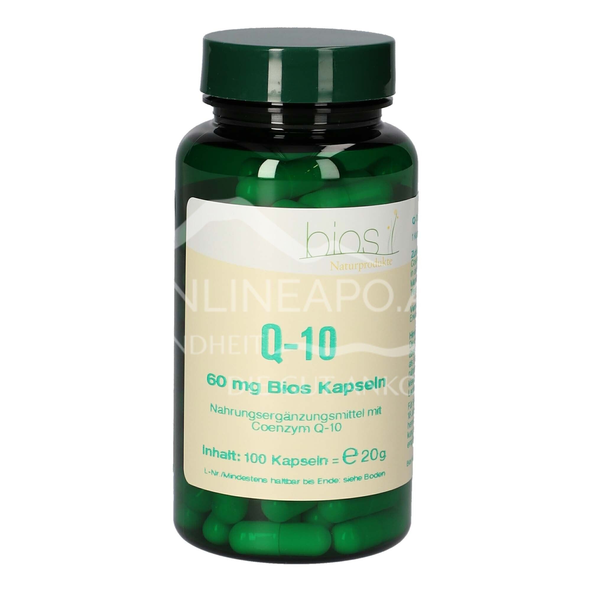 Bios Q-10 60 mg capsules