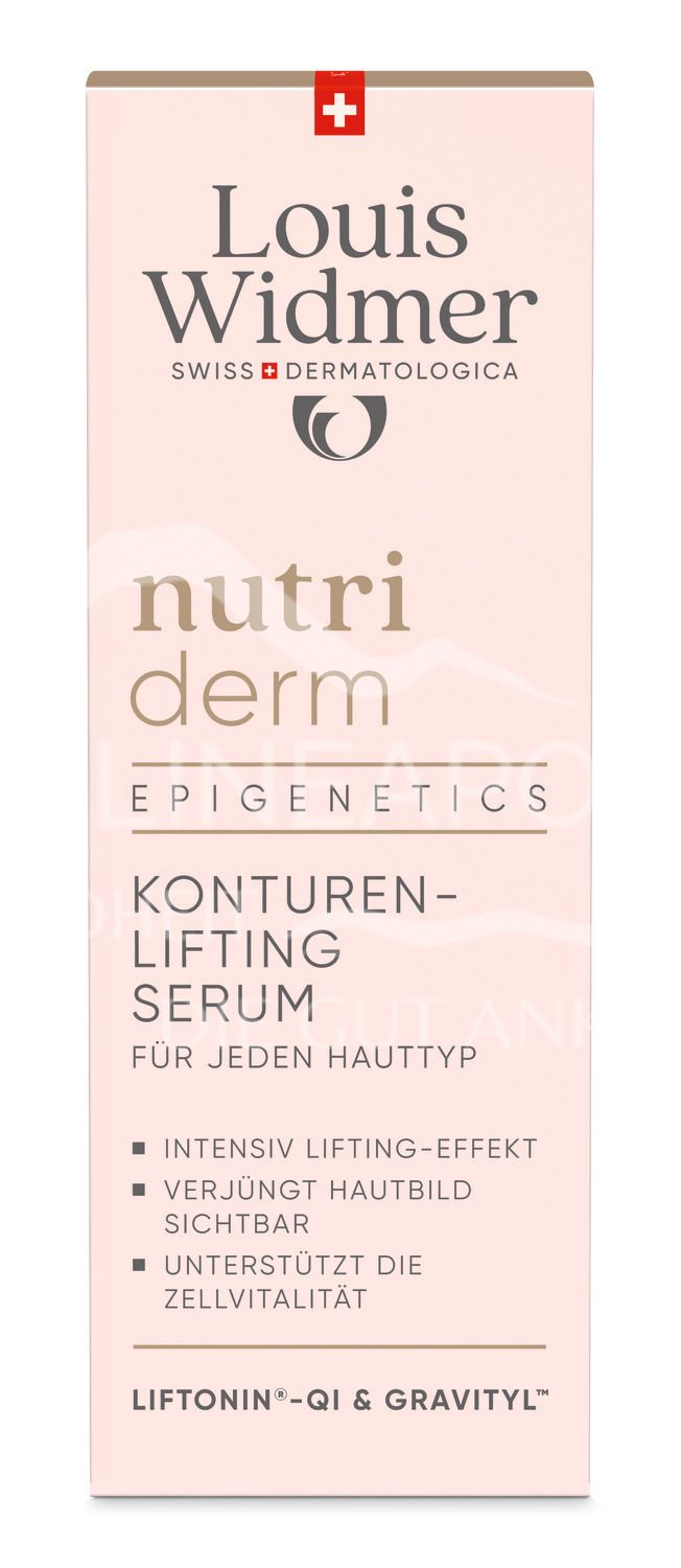 Louis Widmer nutriderm Epigenetics Konturenlifting Serum - leicht parfümiert