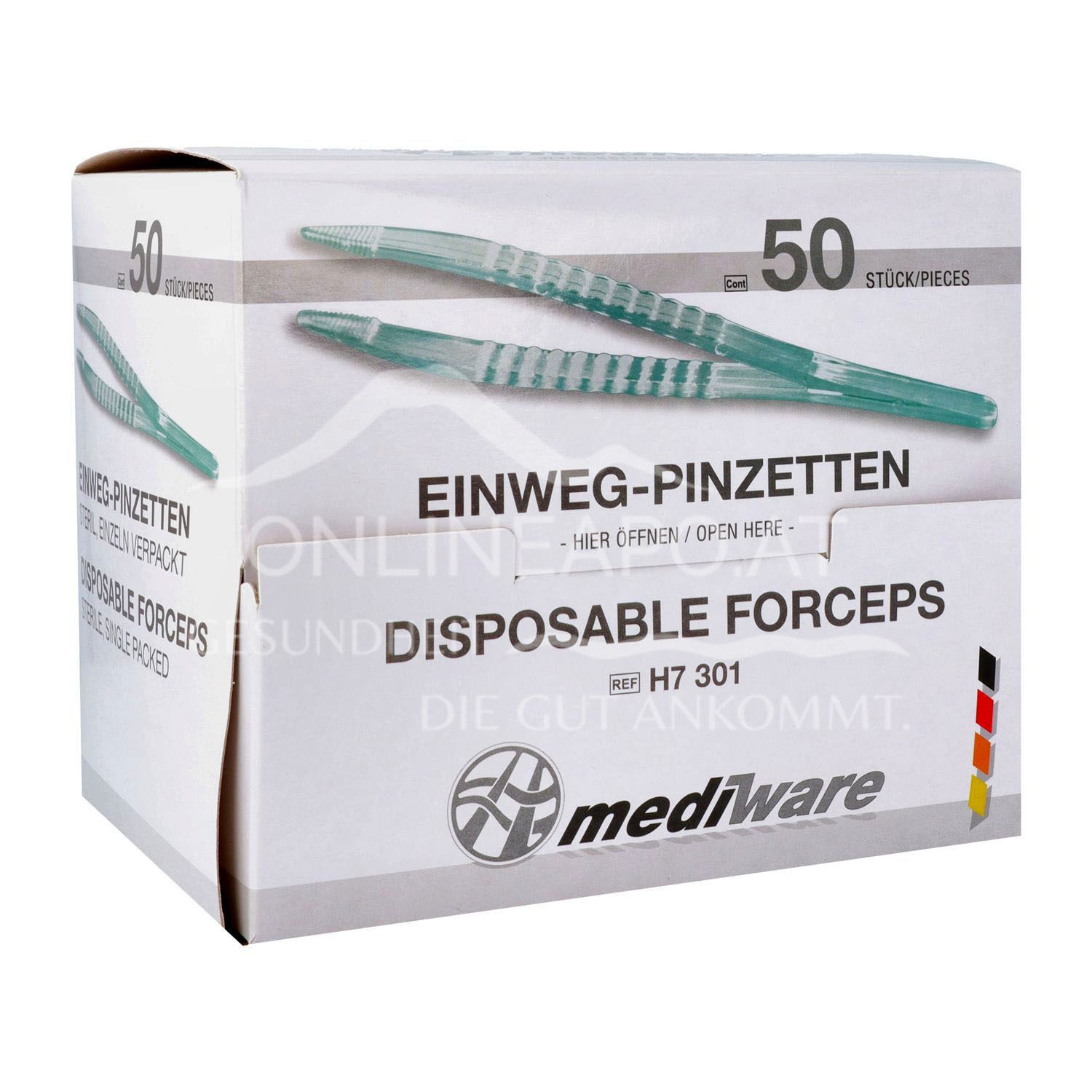 mediware Einweg-Pinzetten, steril