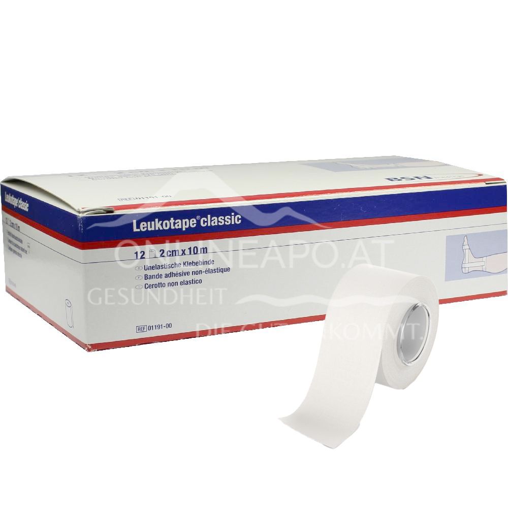 Leukotape® classic Weiss - 2 cm x 10 m