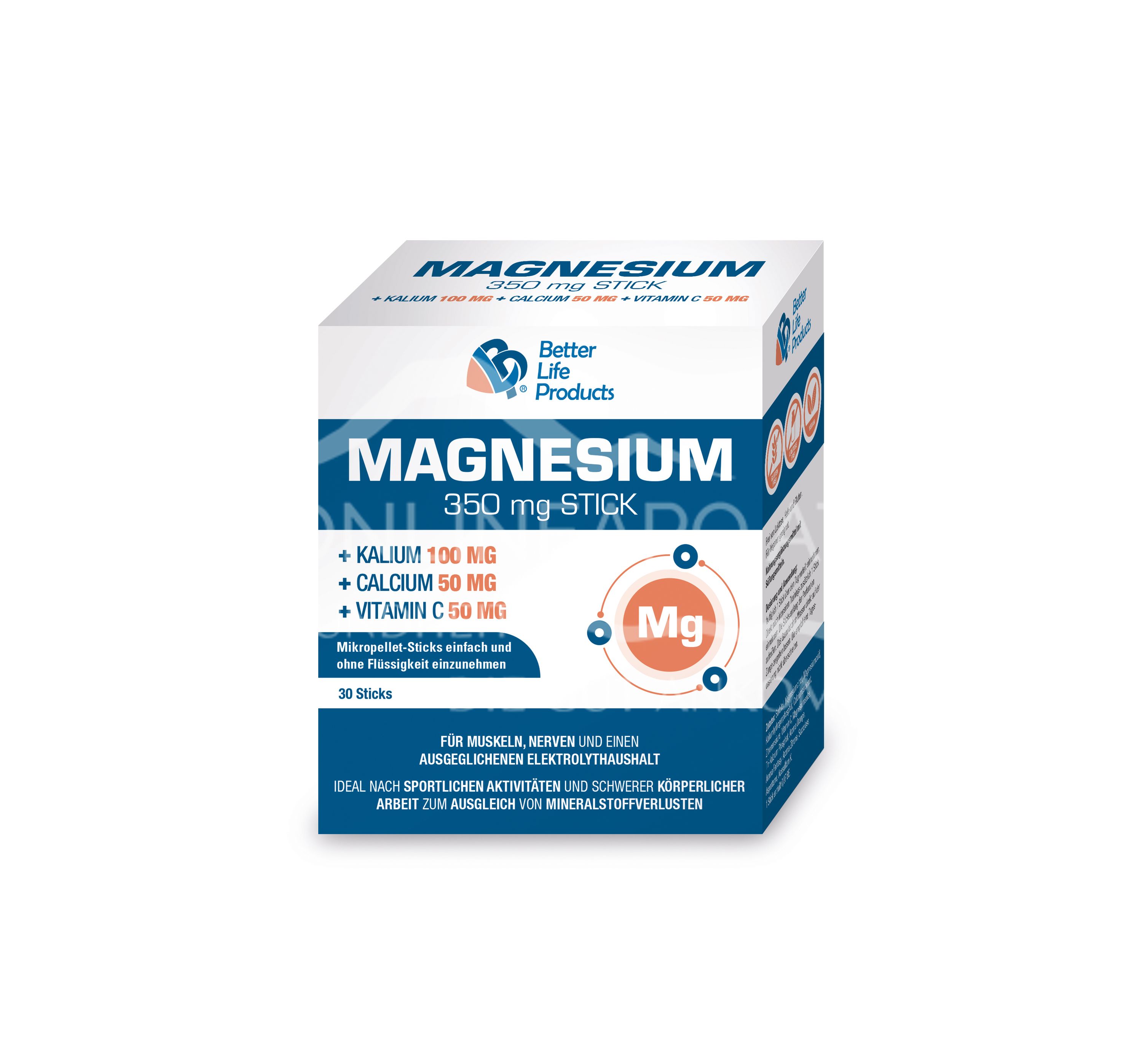 Better Life Products® Magnesium 350 mg Sticks