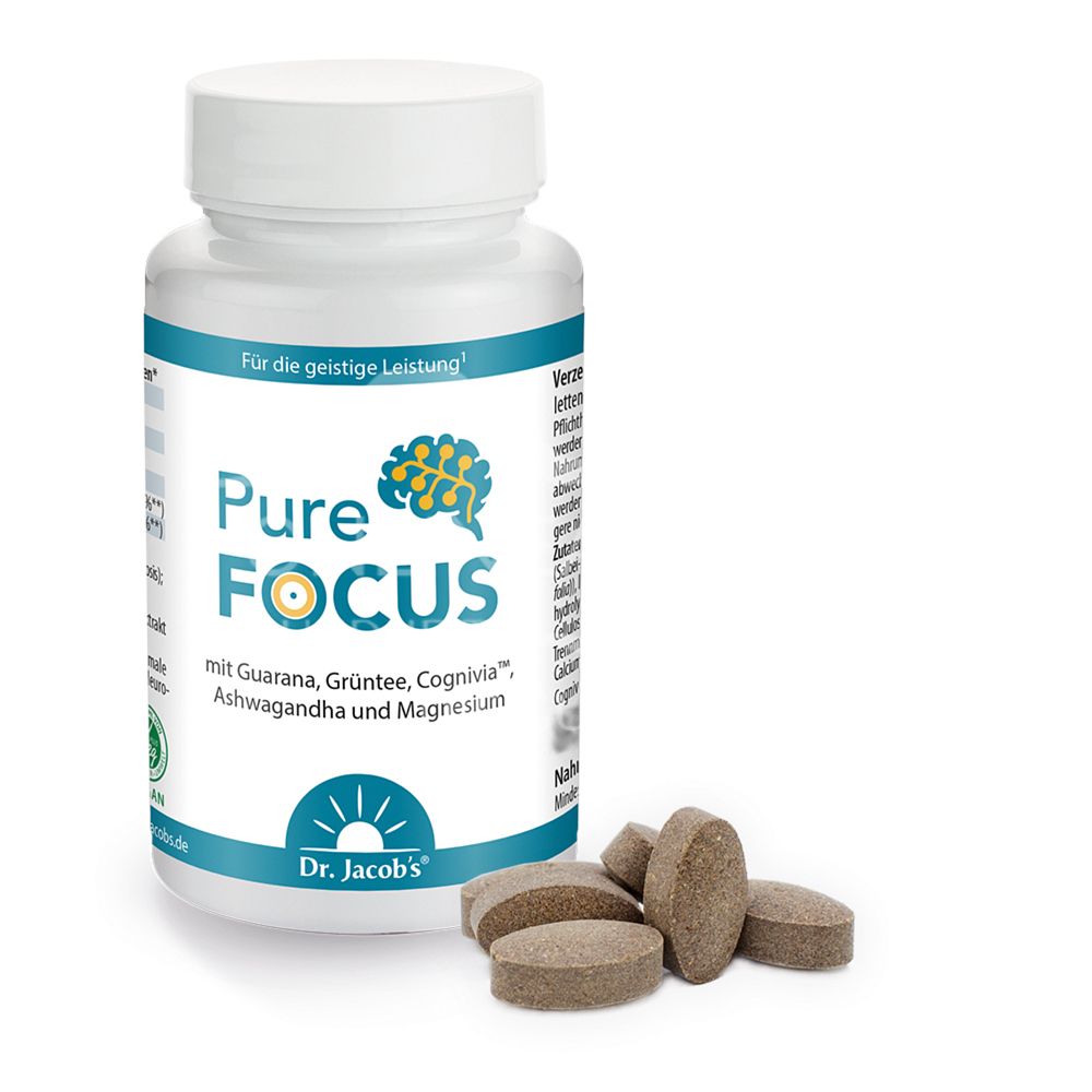Dr. Jacob's Pure Focus Tabletten