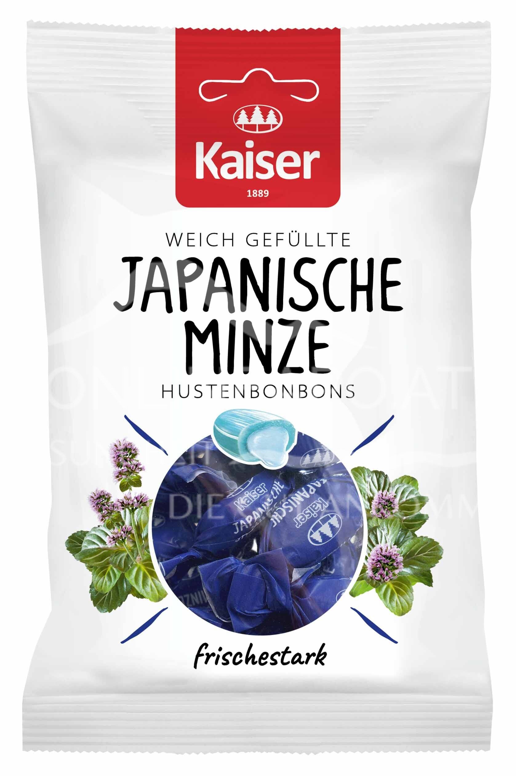 Kaiser Japanische Minze Hustenbonbons