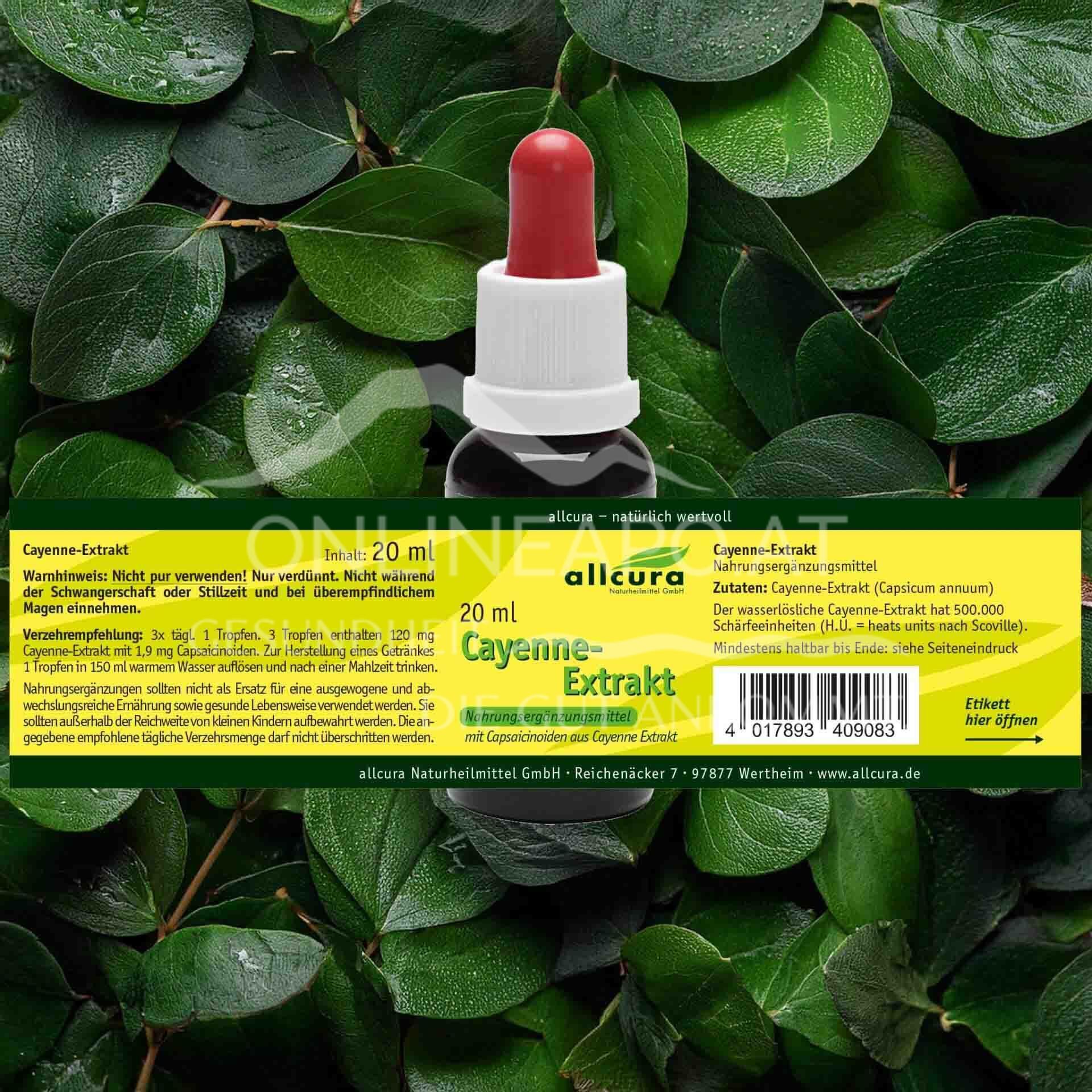 Allcura CAYENNE Extract