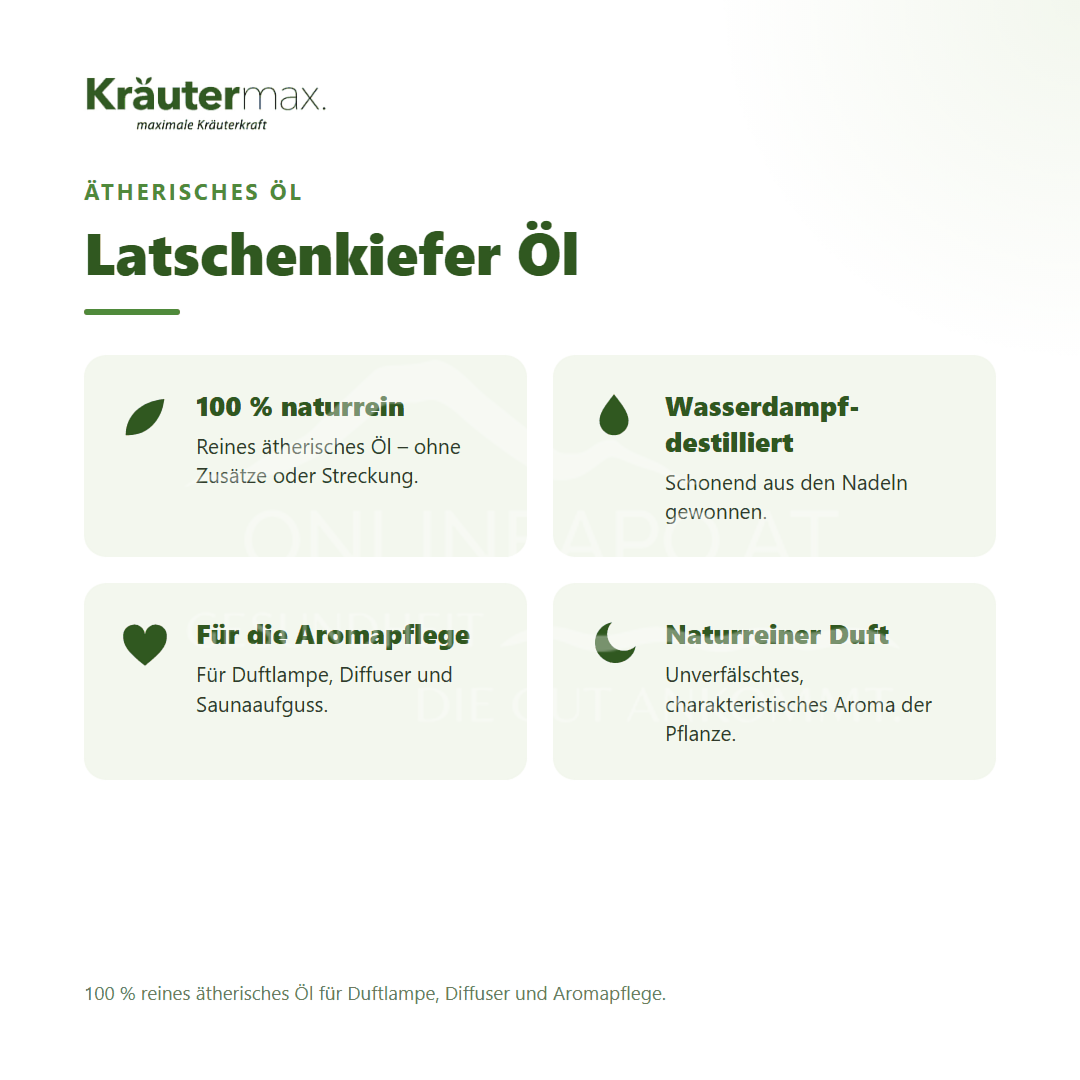 Kräutermax Latschenkiefer Öl