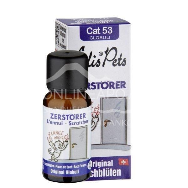 Edis Pets® Cat Bio - Zerstörer Bachblüten Globuli für Katzen