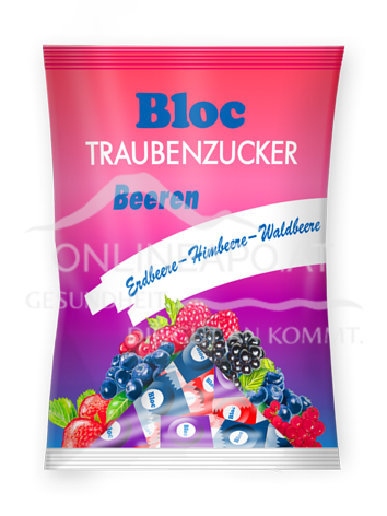 Bloc® Traubenzucker Beerenmix Beutel