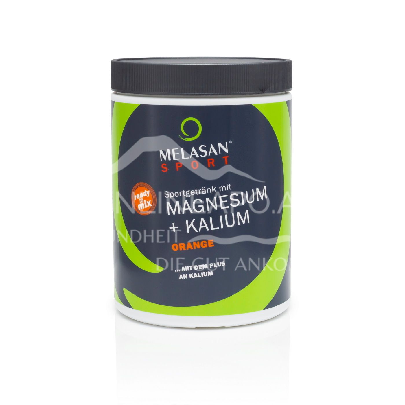 Melasan Sport sports drink with magnesium + potassium powder orange