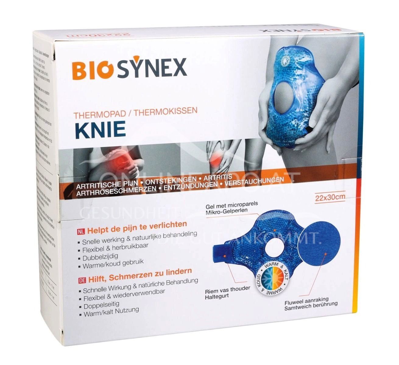 BIOSYNEX Thermokissen Knie 22 x 30 cm
