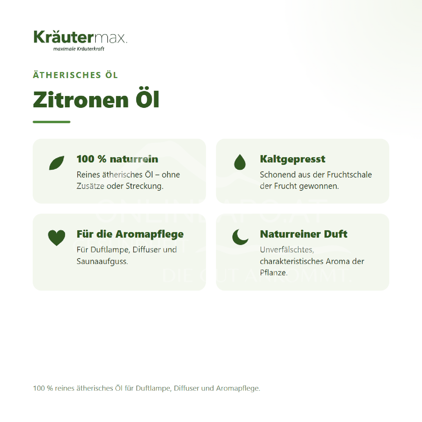 Kräutermax Zitronen Öl