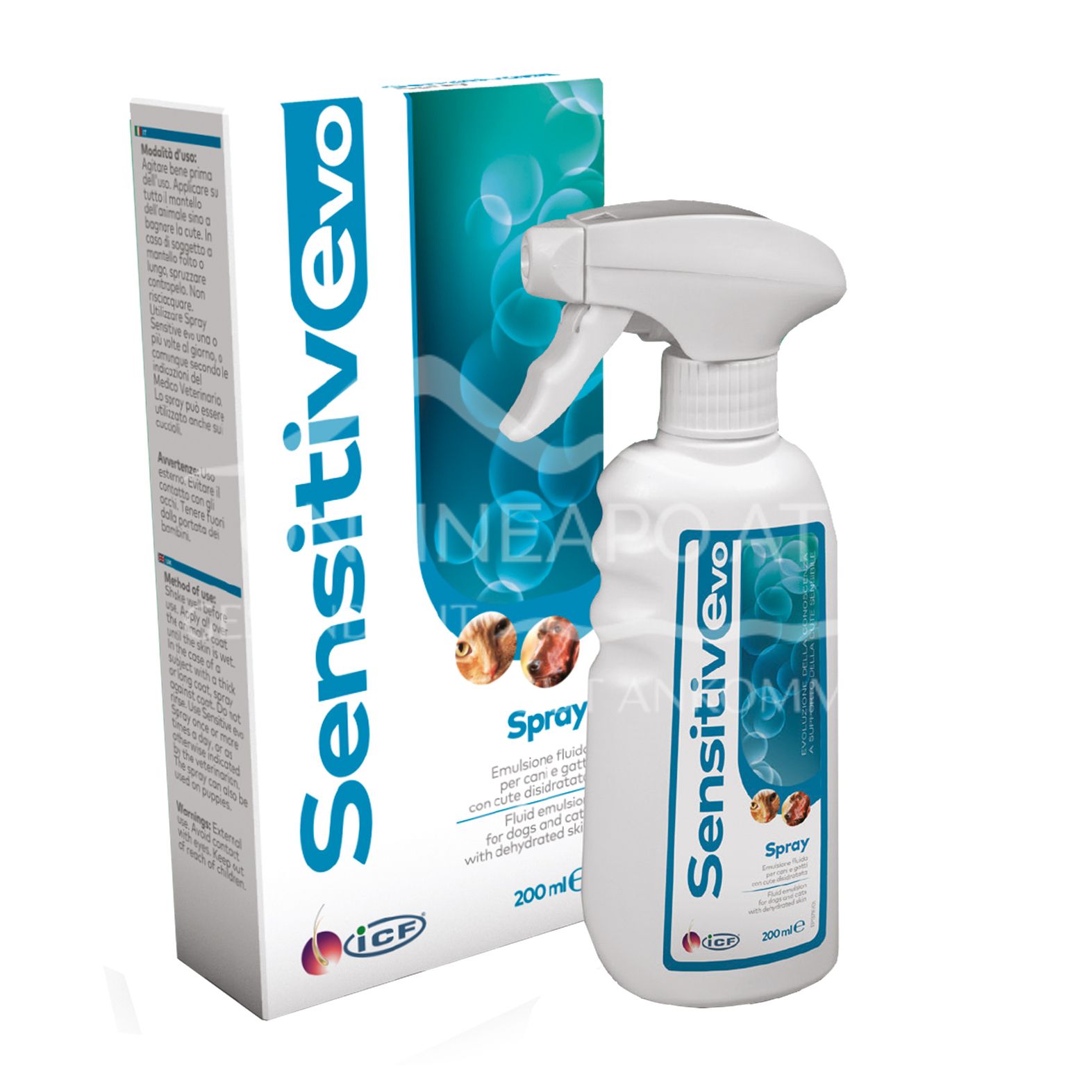 Sensitiv EVO Spray für Hunde und Katzen