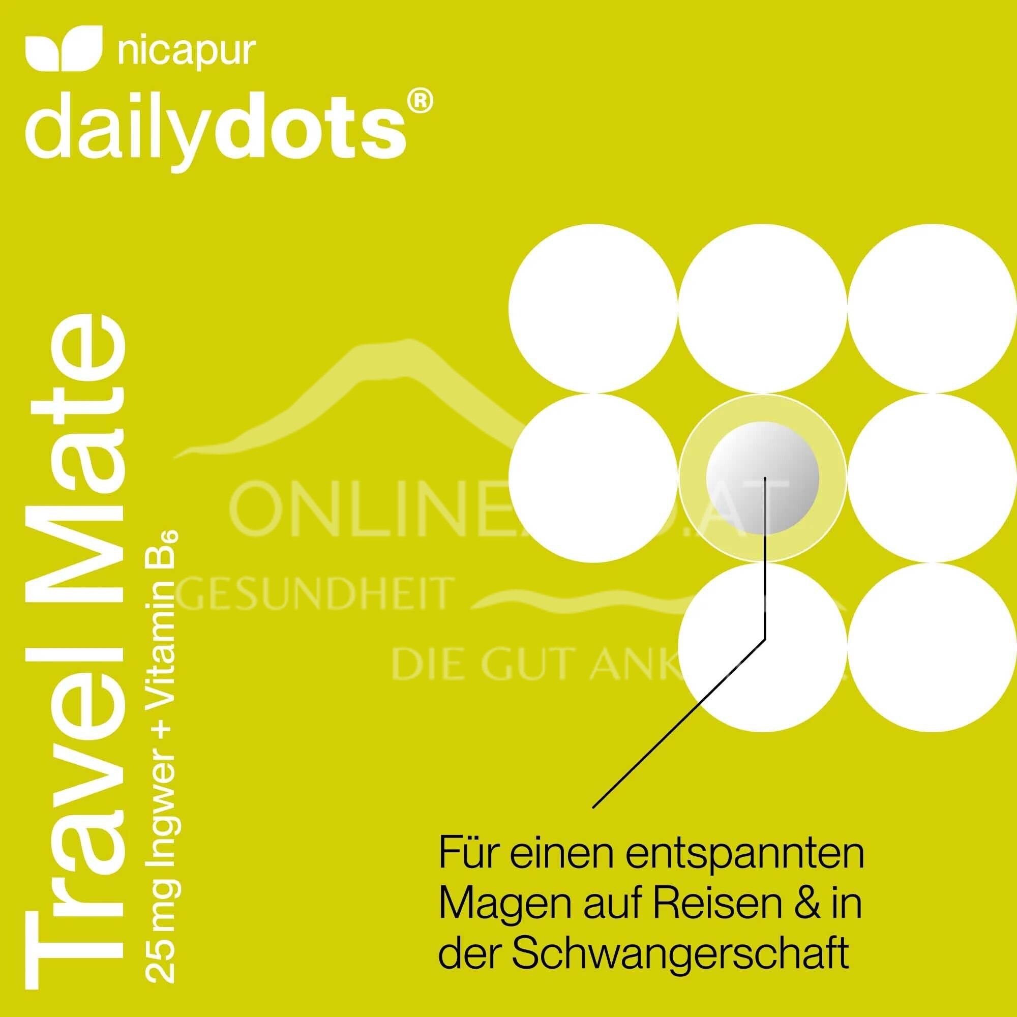NICApur dailydots® Travel Mate Kau-Supplement