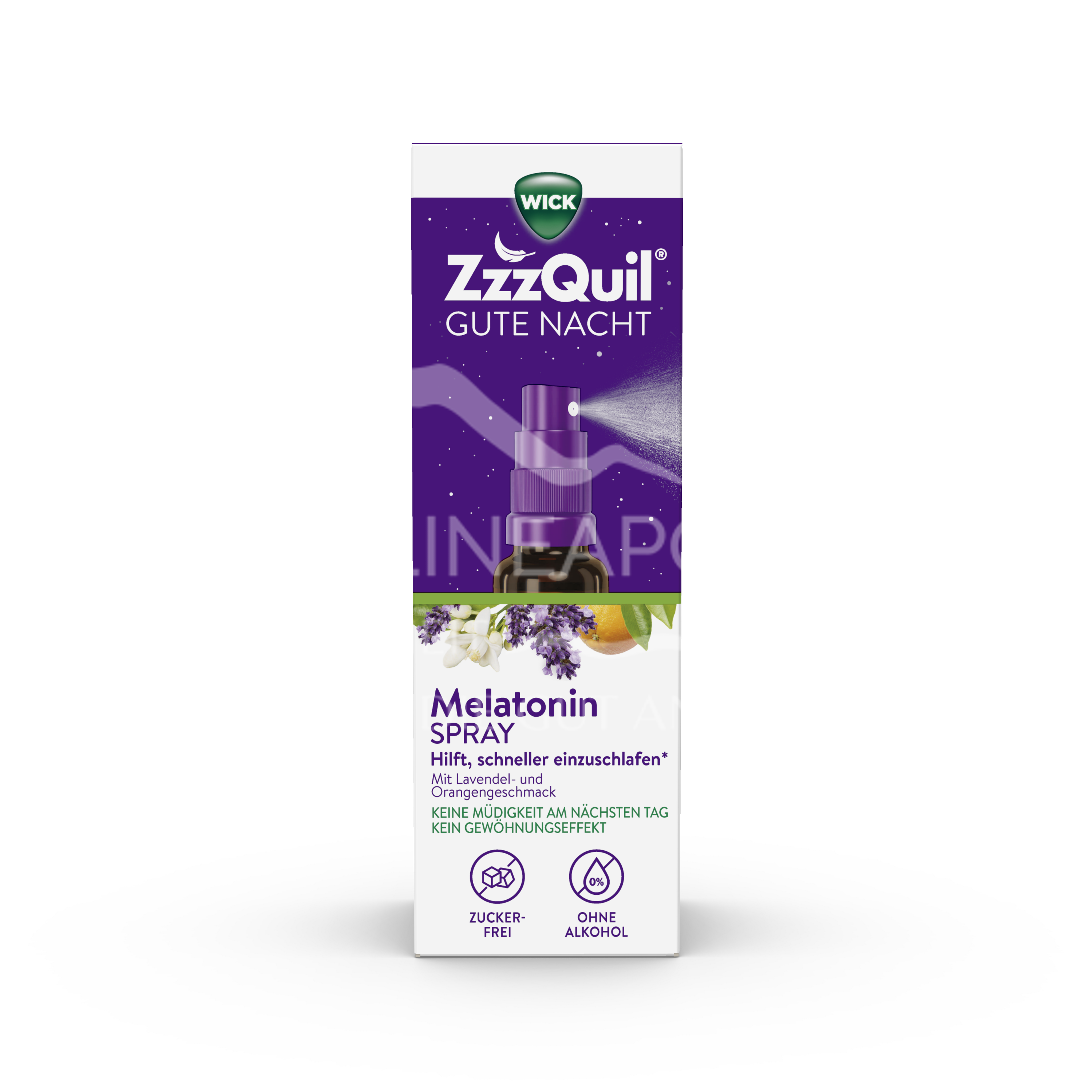 Wick ZzzQuil Gute Nacht Spray