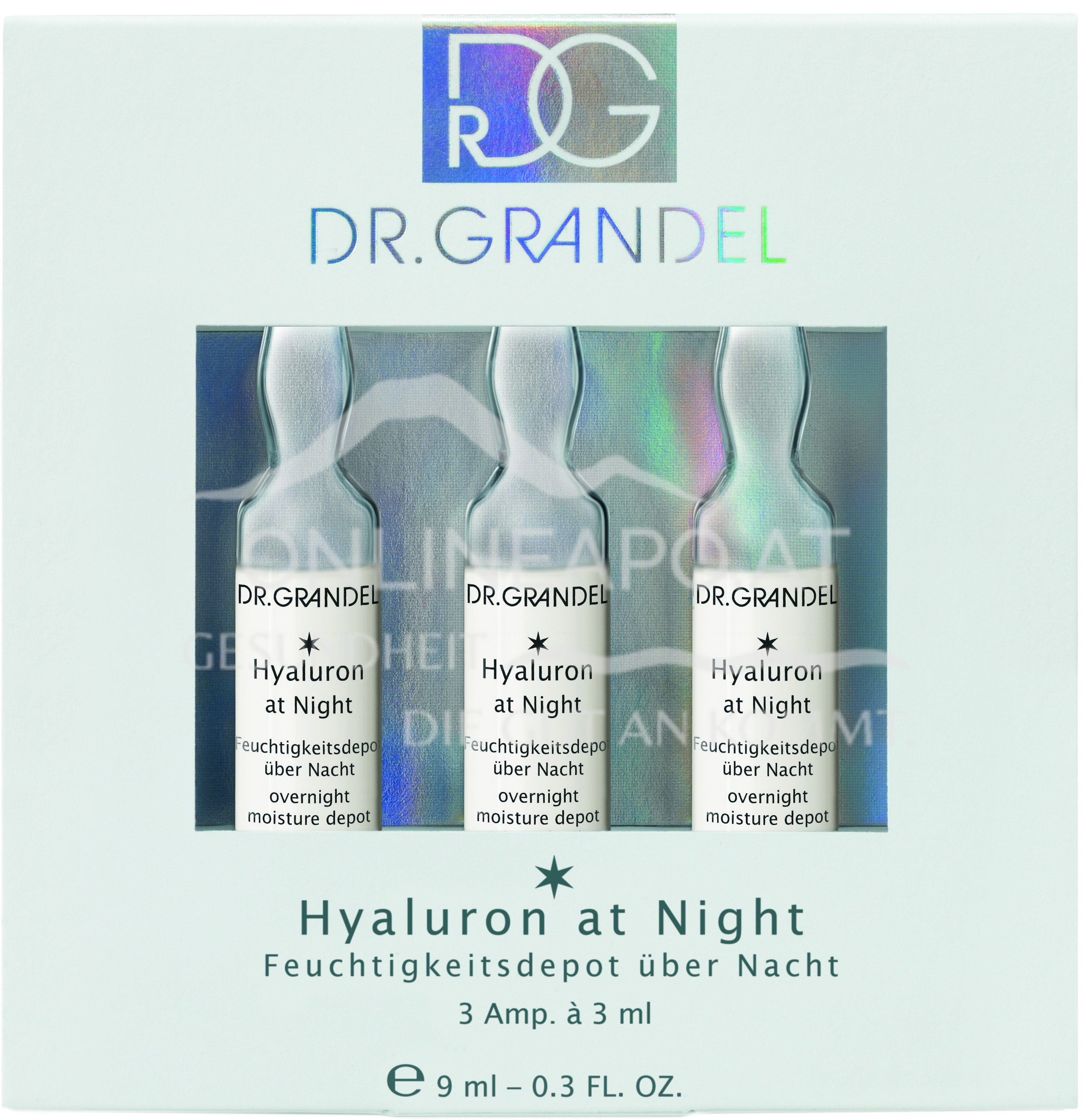 DR. GRANDEL Professional Hyaluron at Night Ampoule 3x3ml