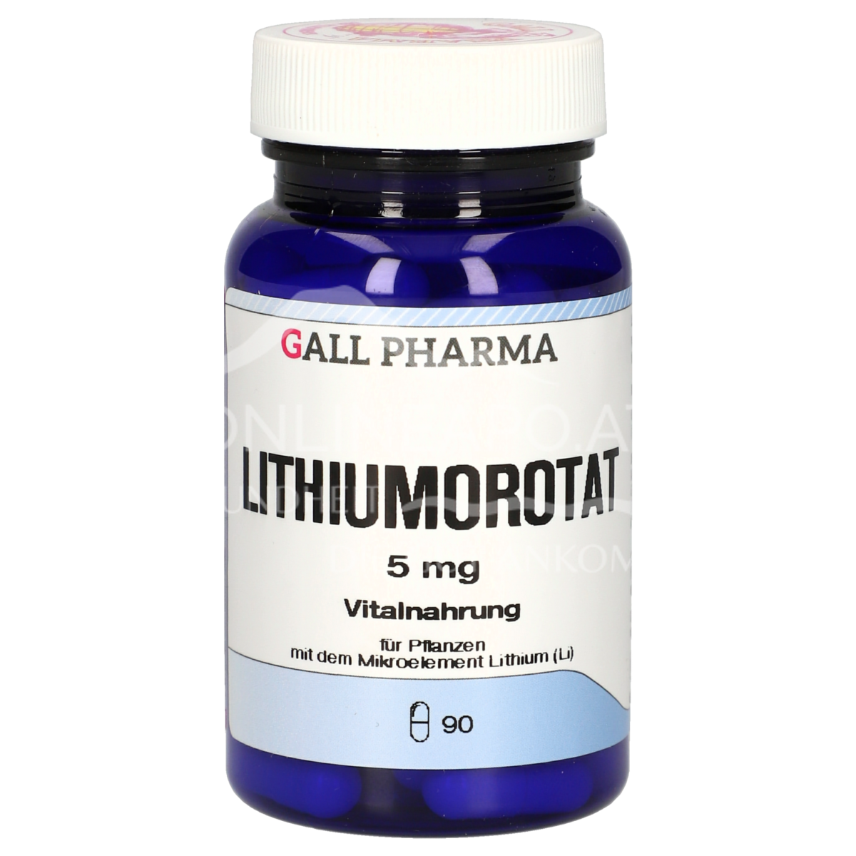 Gall Pharma Lithiumorotat 5 mg Kapseln
