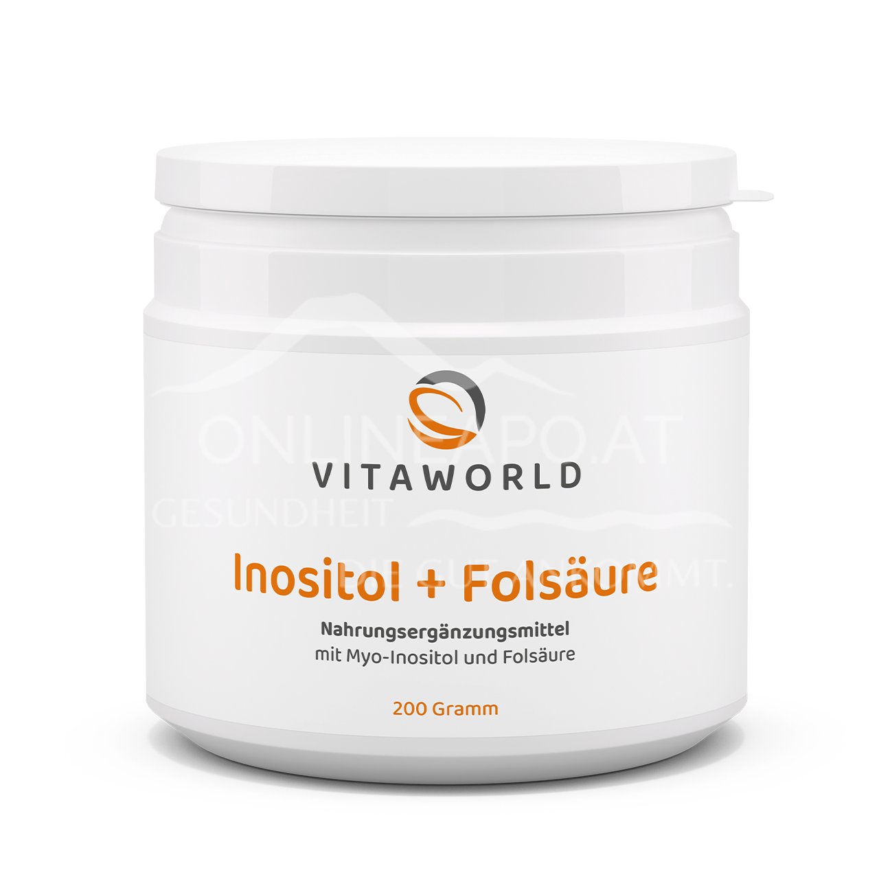 Vitaworld Inositol + Folsäure Pulver