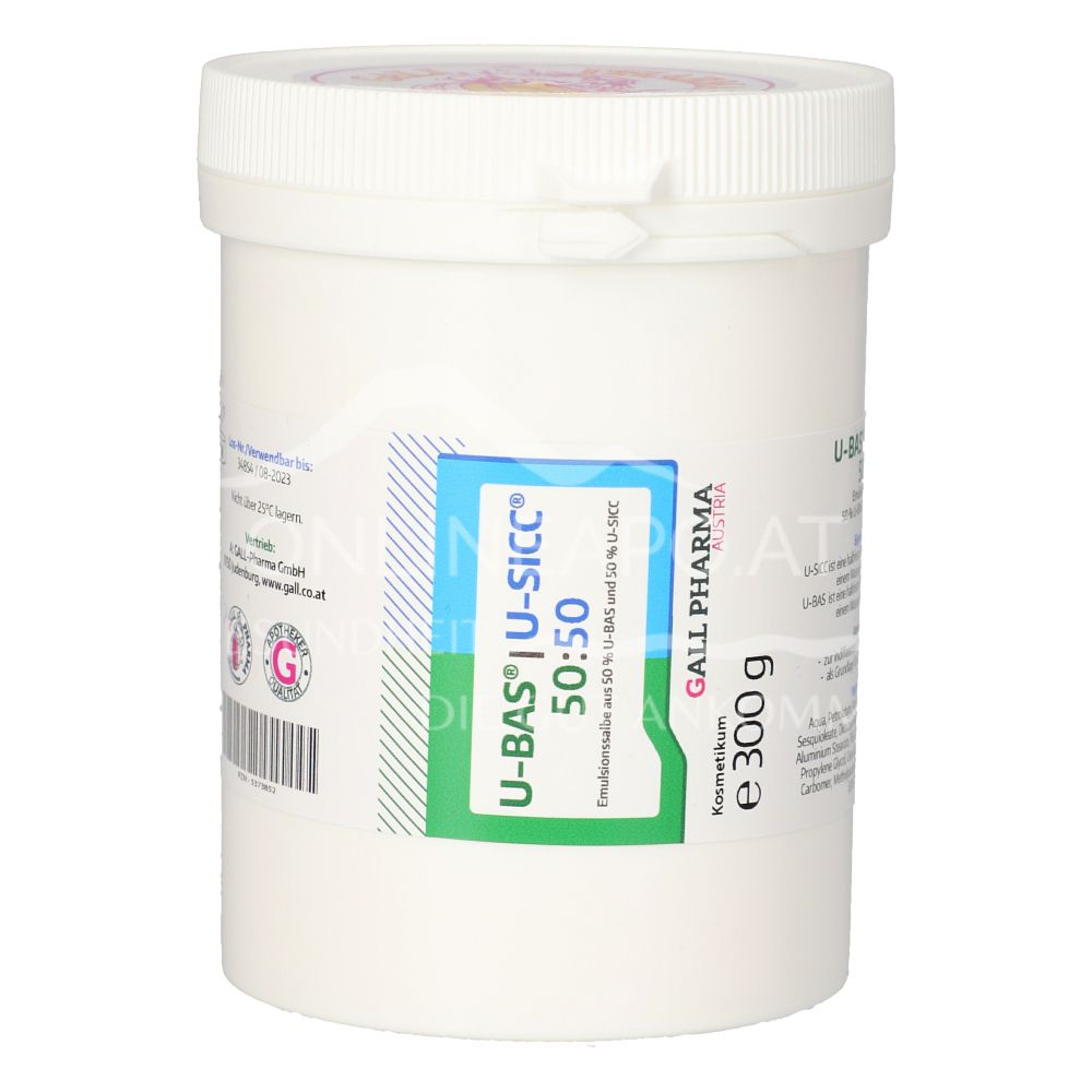 Gall Pharma U-Bas®/U-Sicc® 50:50 Emulsionssalbe