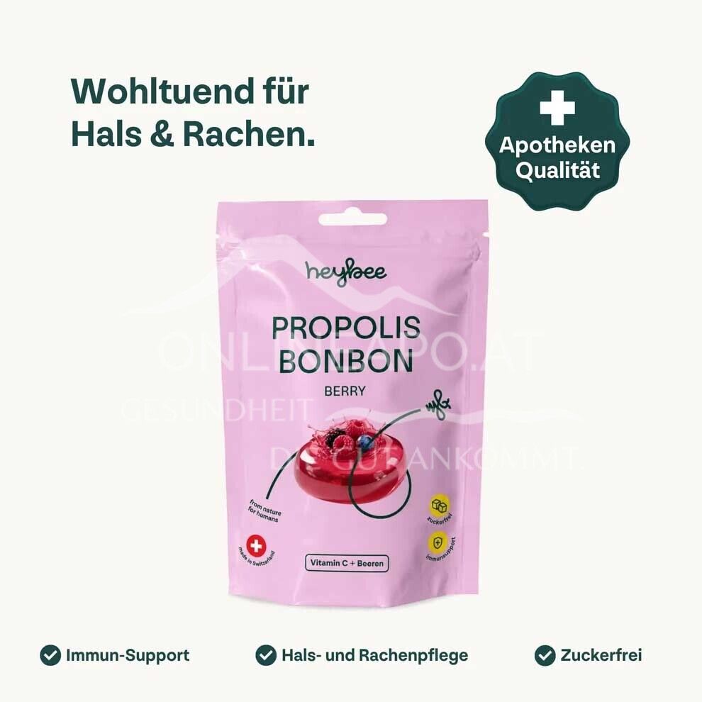 heybee Propolis Bonbons - Waldbeeren