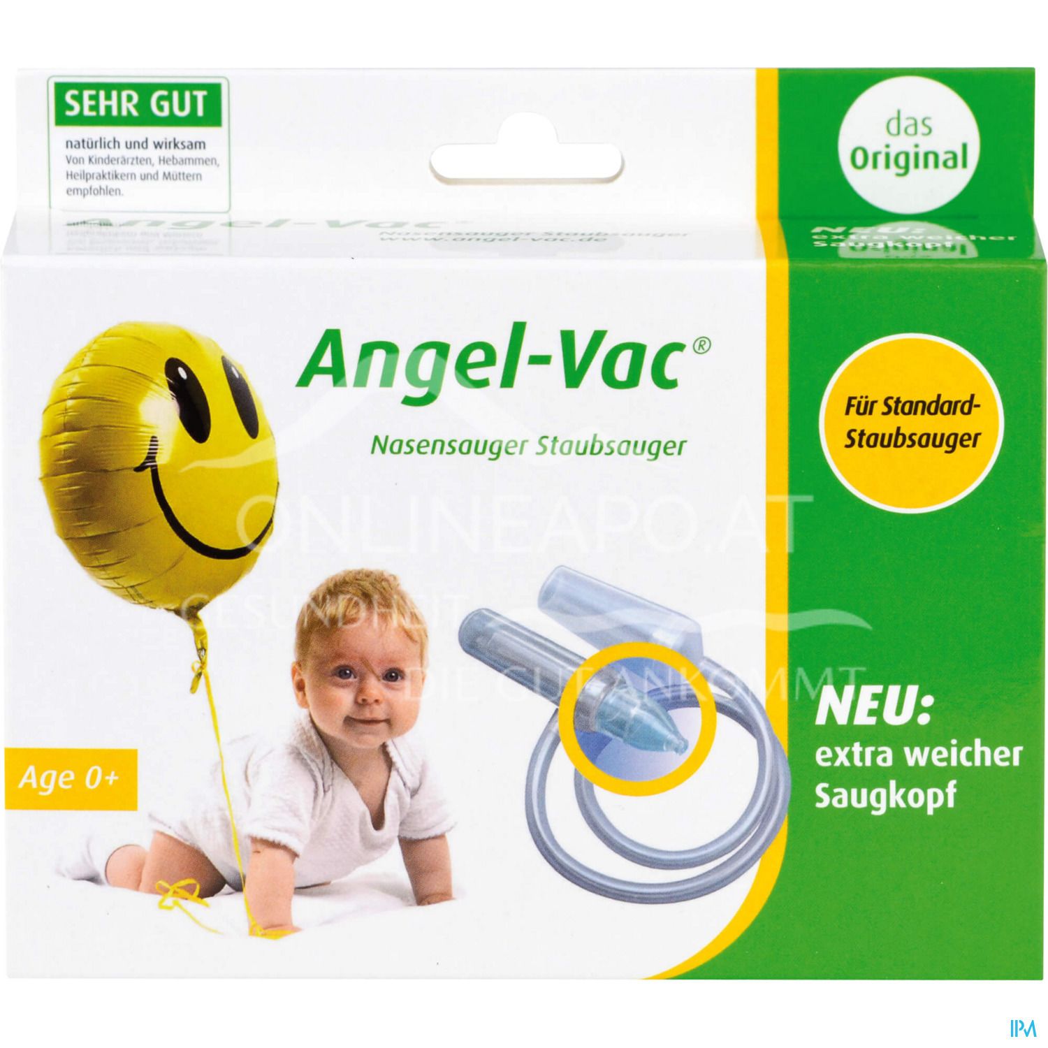 Angel-Vac® Nasensauger für Standard Staubsauger