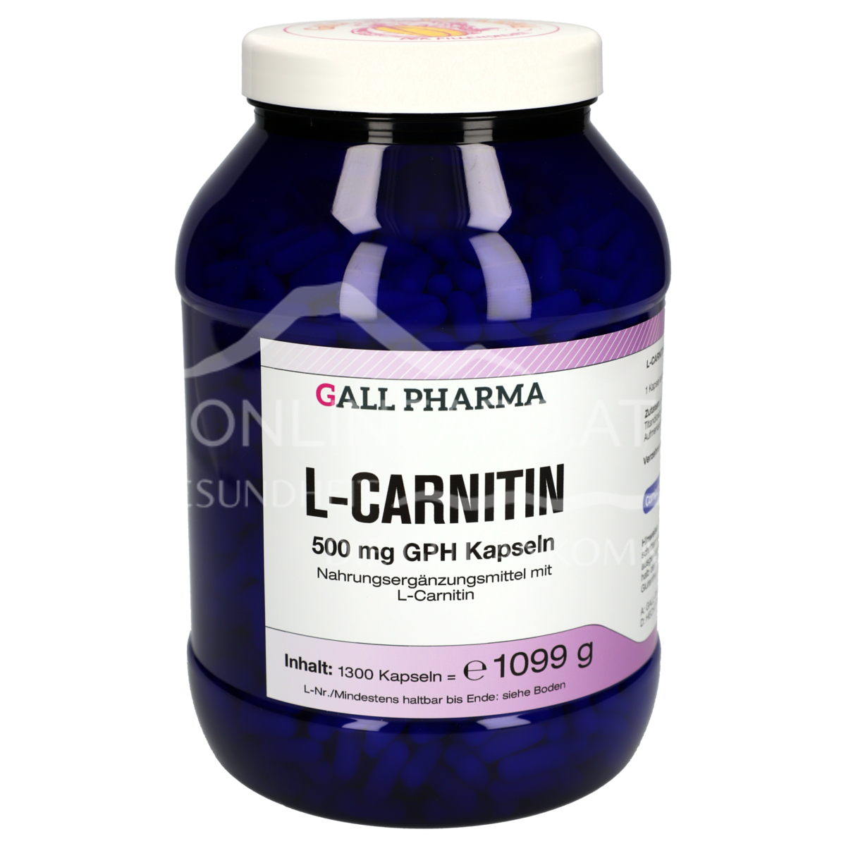Gall Pharma L-Carnitine 500 mg capsules