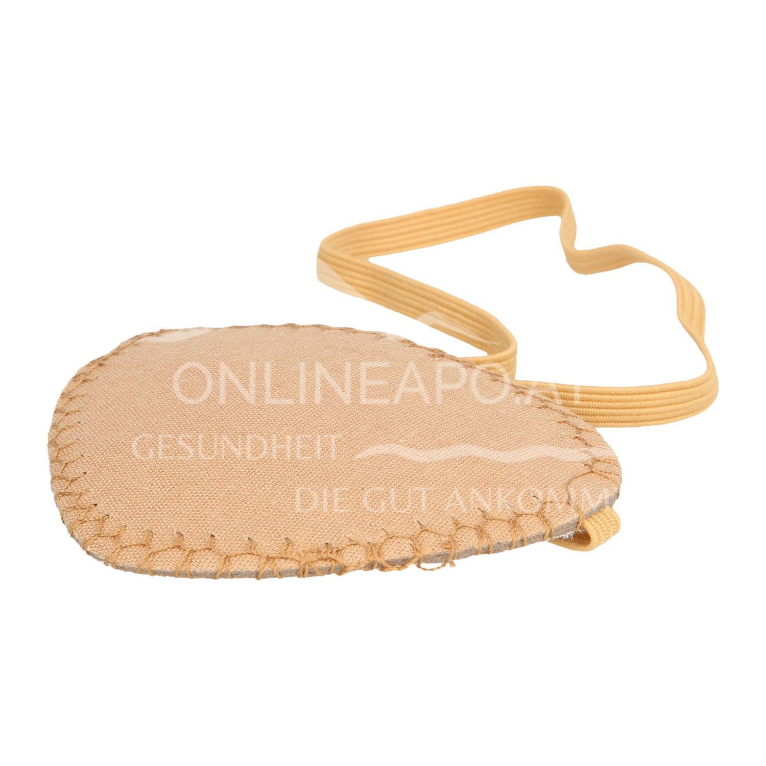 Dr. Junghans Augenklappe mit Gummiband - Farbe: Sand