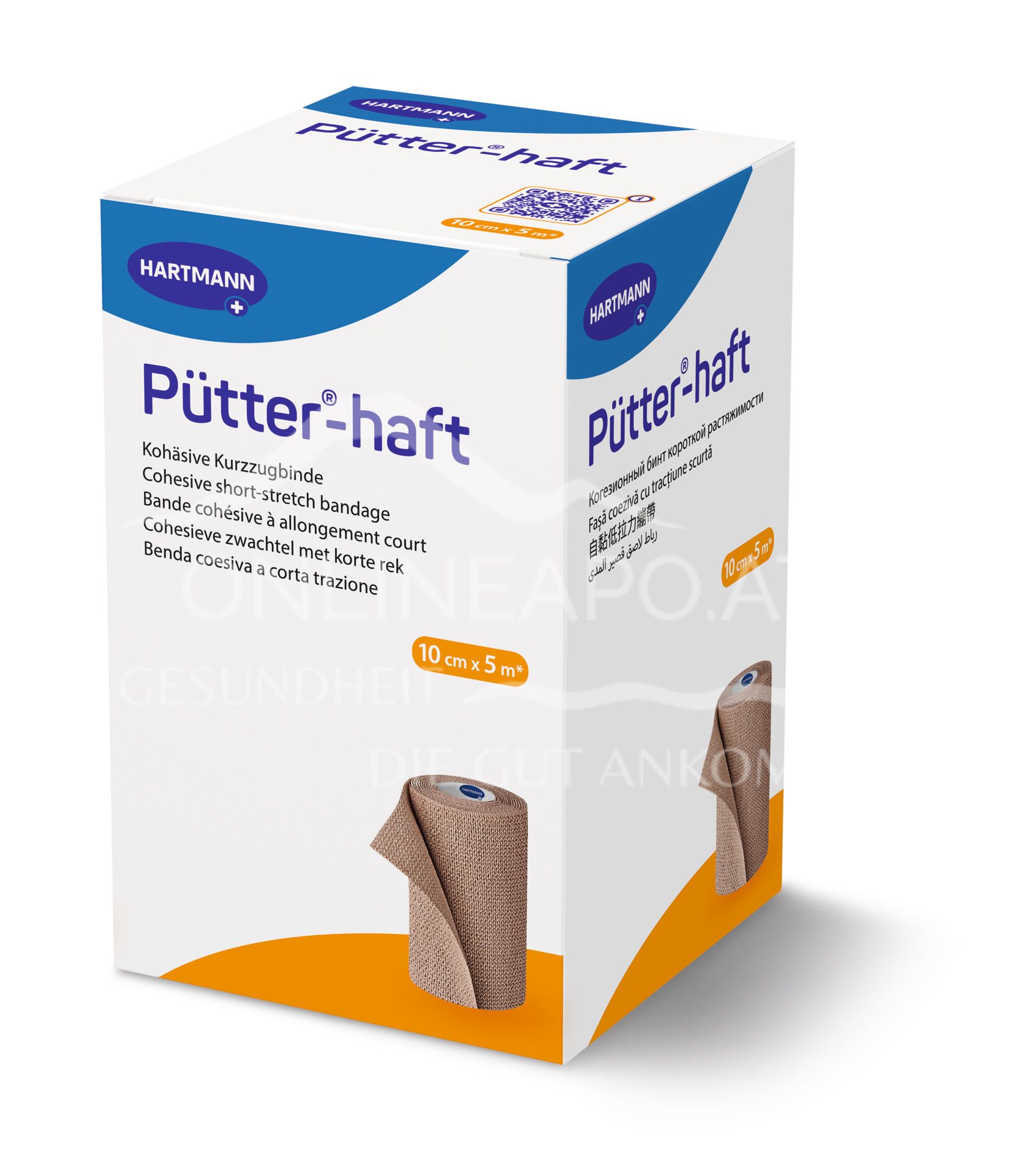 Pütter®-haft cohesive short-stretch bandage 10 cm x 5 m