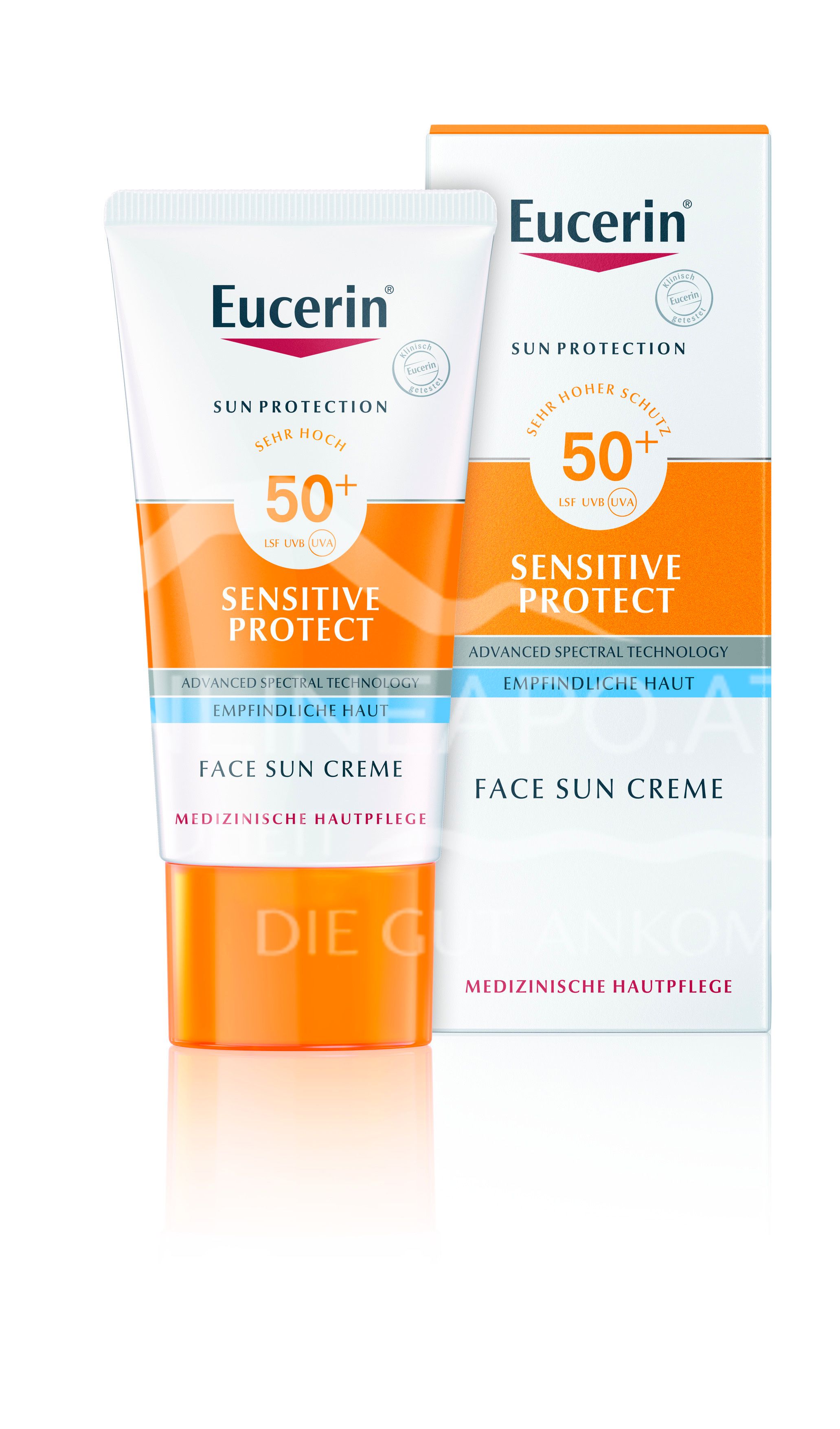 Eucerin® Sensitive Protect Empfindliche Haut Face Sun Creme LSF 50+