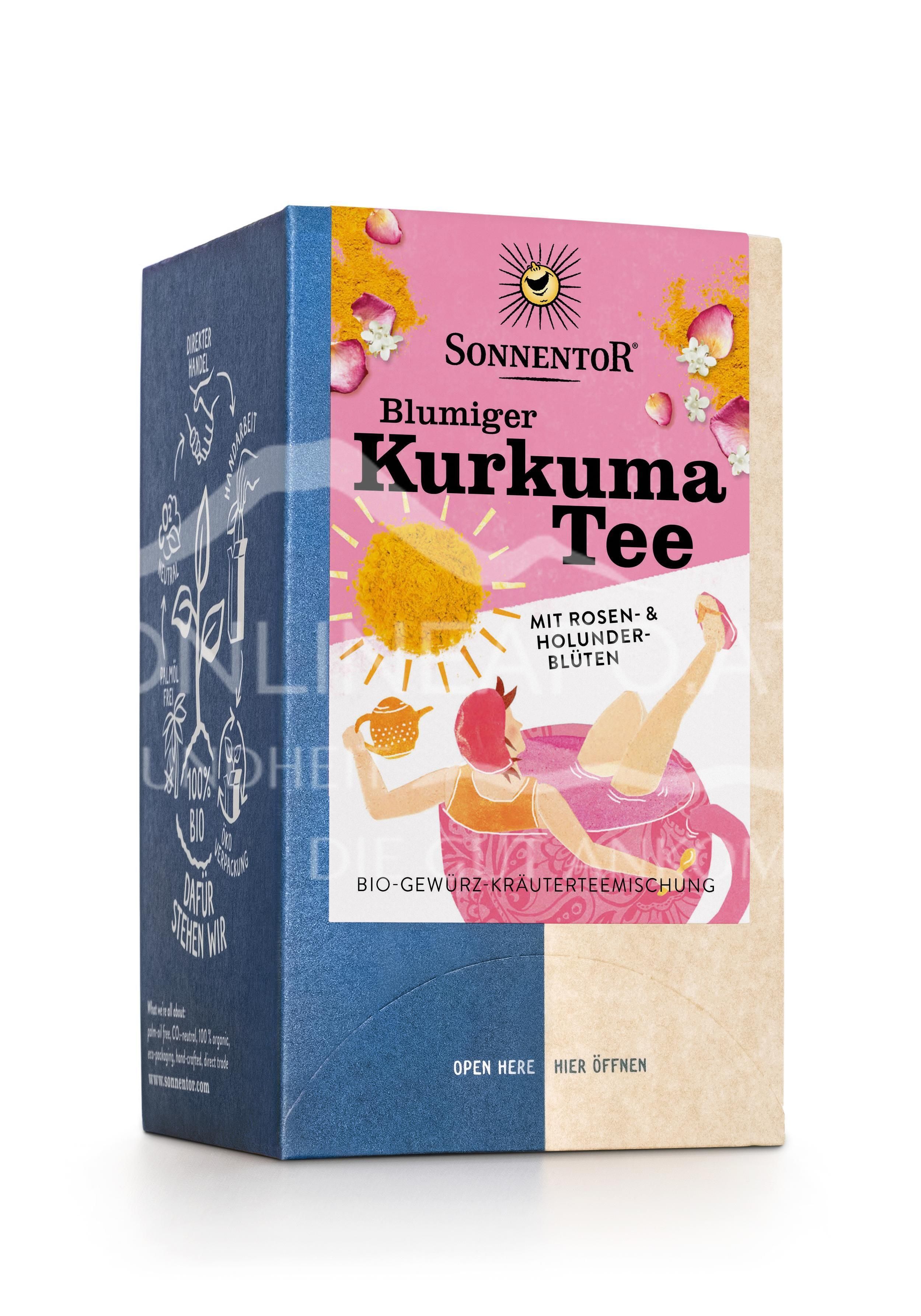 Sonnentor Flowery Turmeric Tea