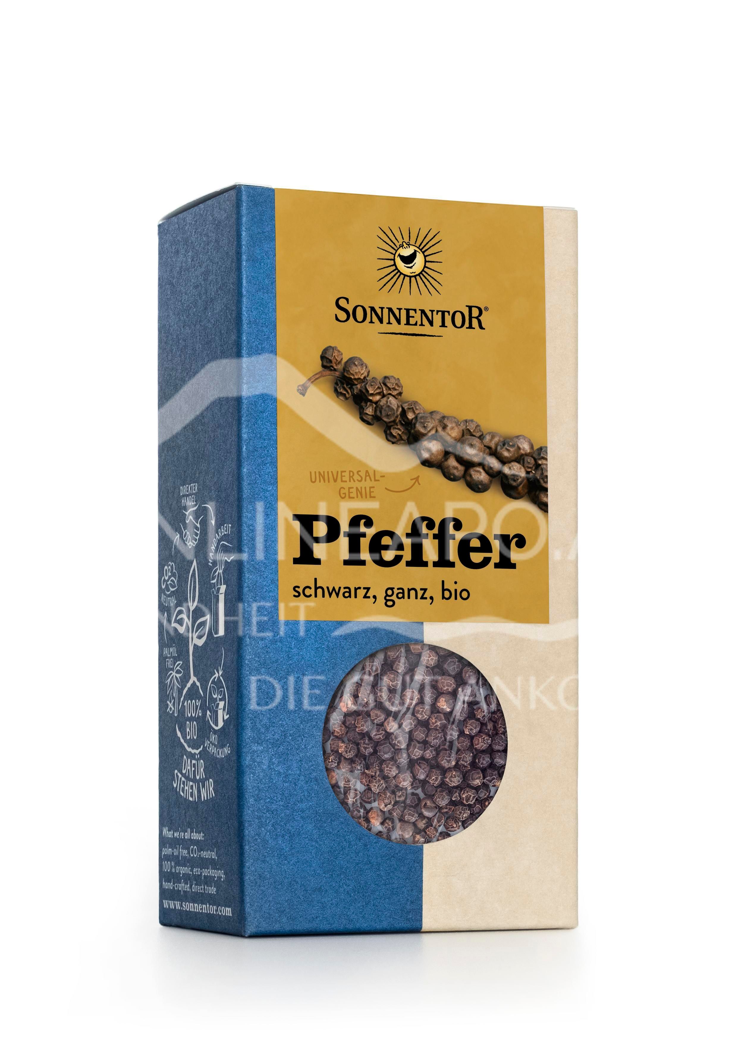 Sonnentor black pepper whole, organic
