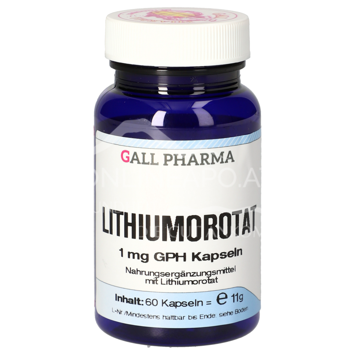 Gall Pharma Lithiumorotat 1 mg Kapseln