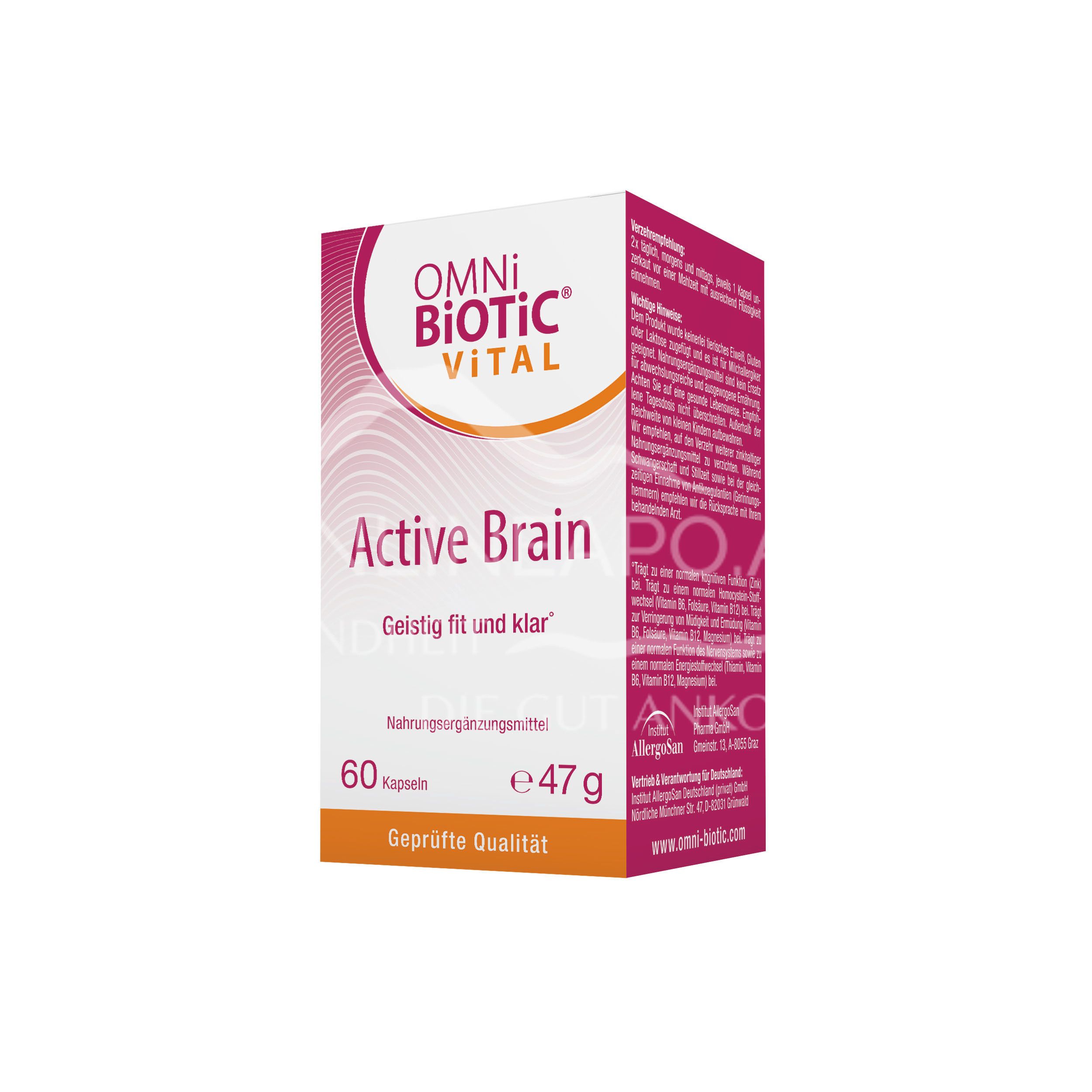 OMNi-BiOTiC® ViTAL Active Brain capsules