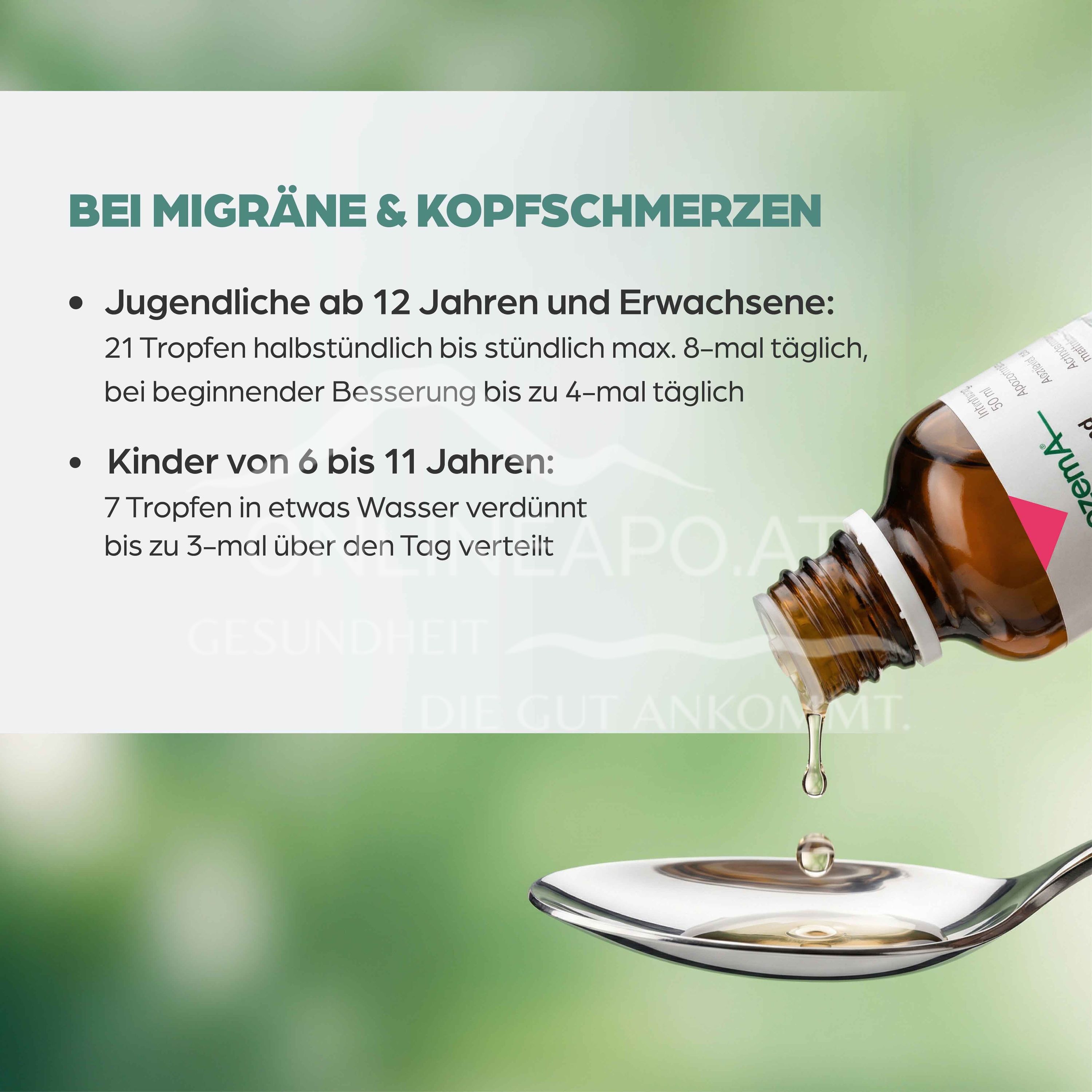 Apozema® Migraine Gelsemium complex No. 22 drops for oral use