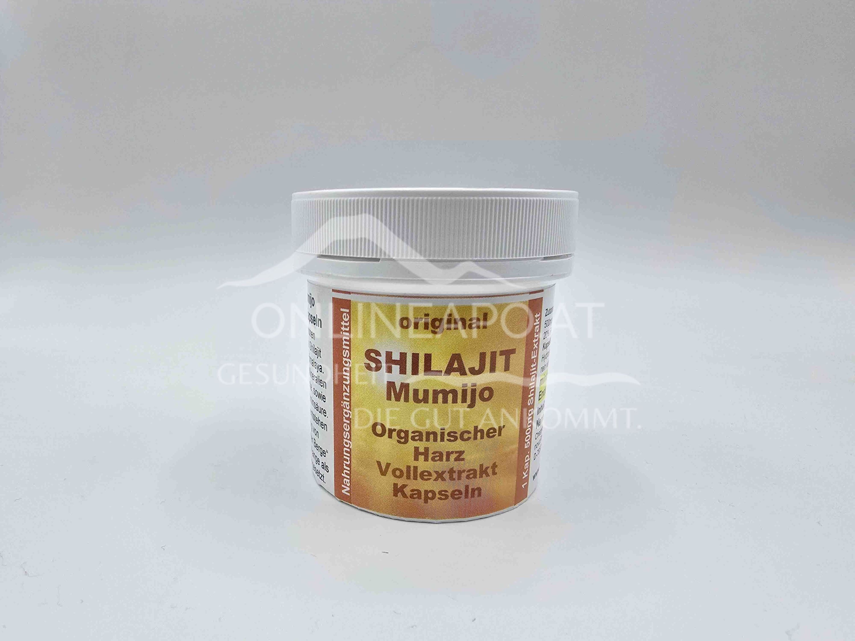 Novoform Pharma Shilajit Mumijo organische Vollextrakt Kapseln