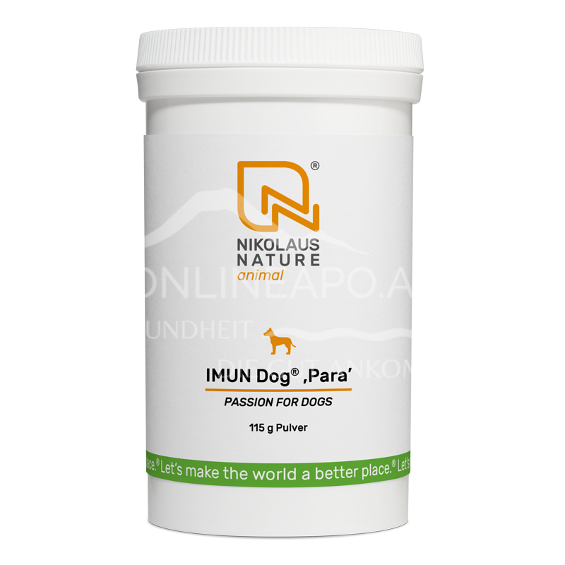 Nikolaus Nature animal IMUN Dog® "Para" Pulver