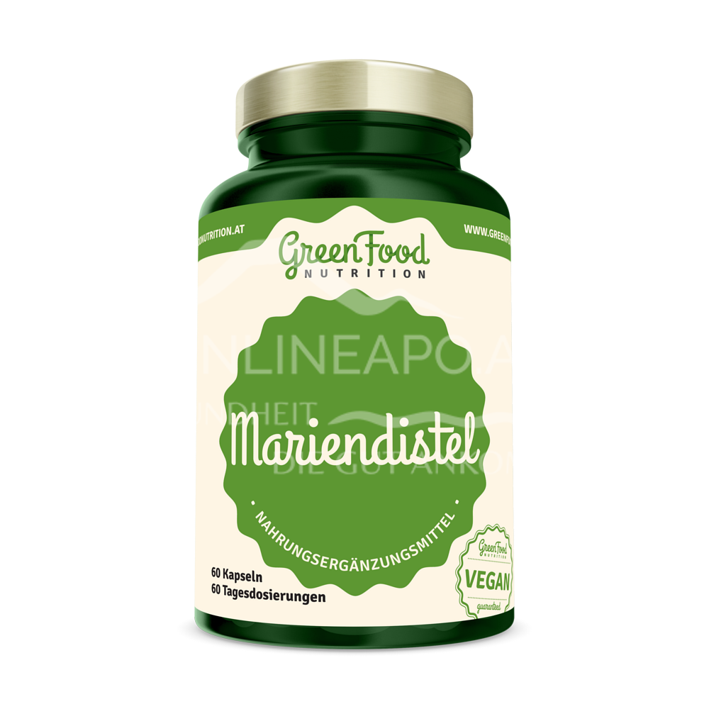GreenFood Nutrition Mariendistel Kapseln