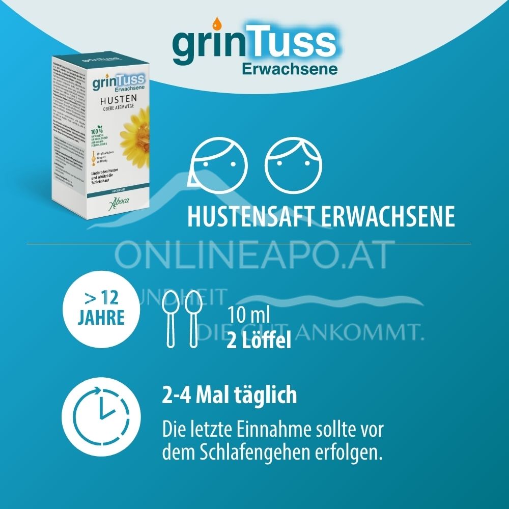 Aboca Grintuss cough syrup for adults