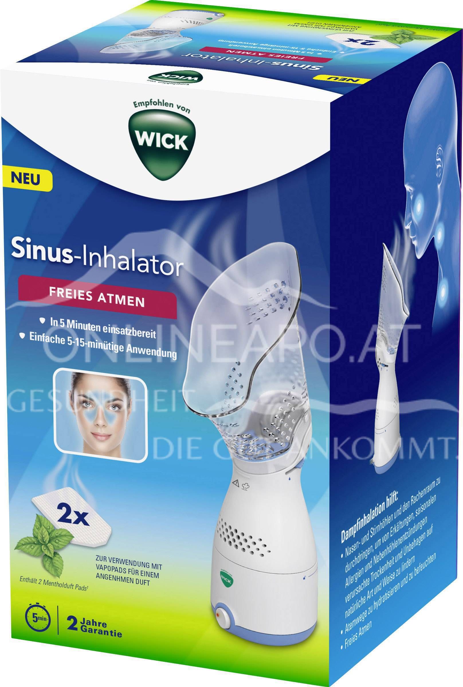 Wick Sinus WH200E4 Inhalator
