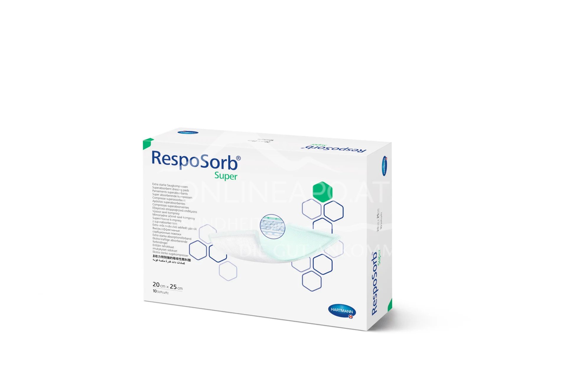 RespoSorb® Super Extra starke Saugkompressen 20 x 25 cm
