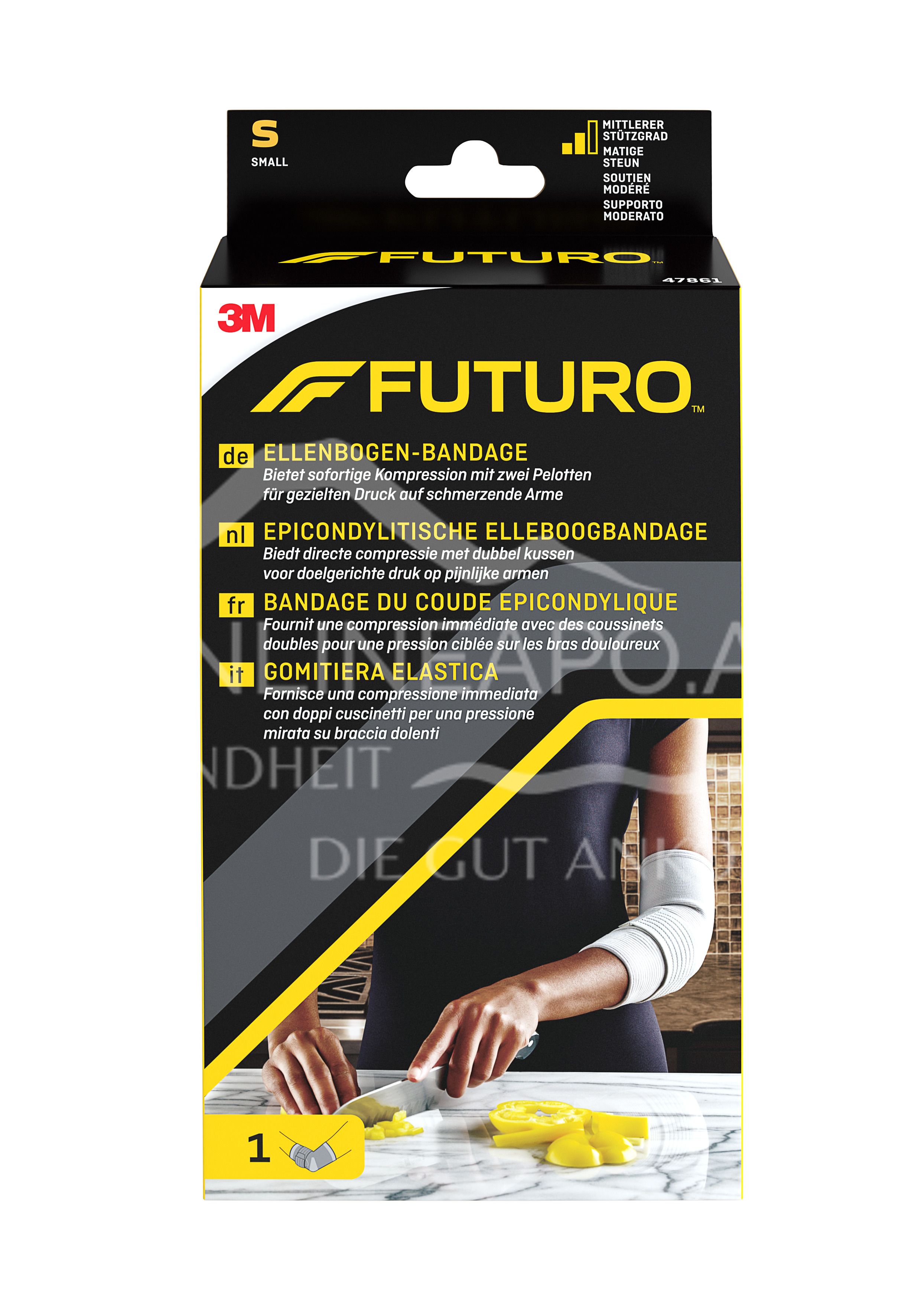 3M FUTURO™ Ellenbogen-Bandage 47861, S (22.9 - 25.4 cm)