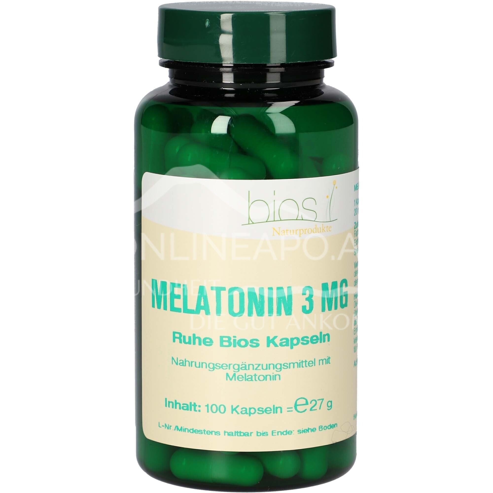Bios Melatonin Rest 3.0 mg capsules