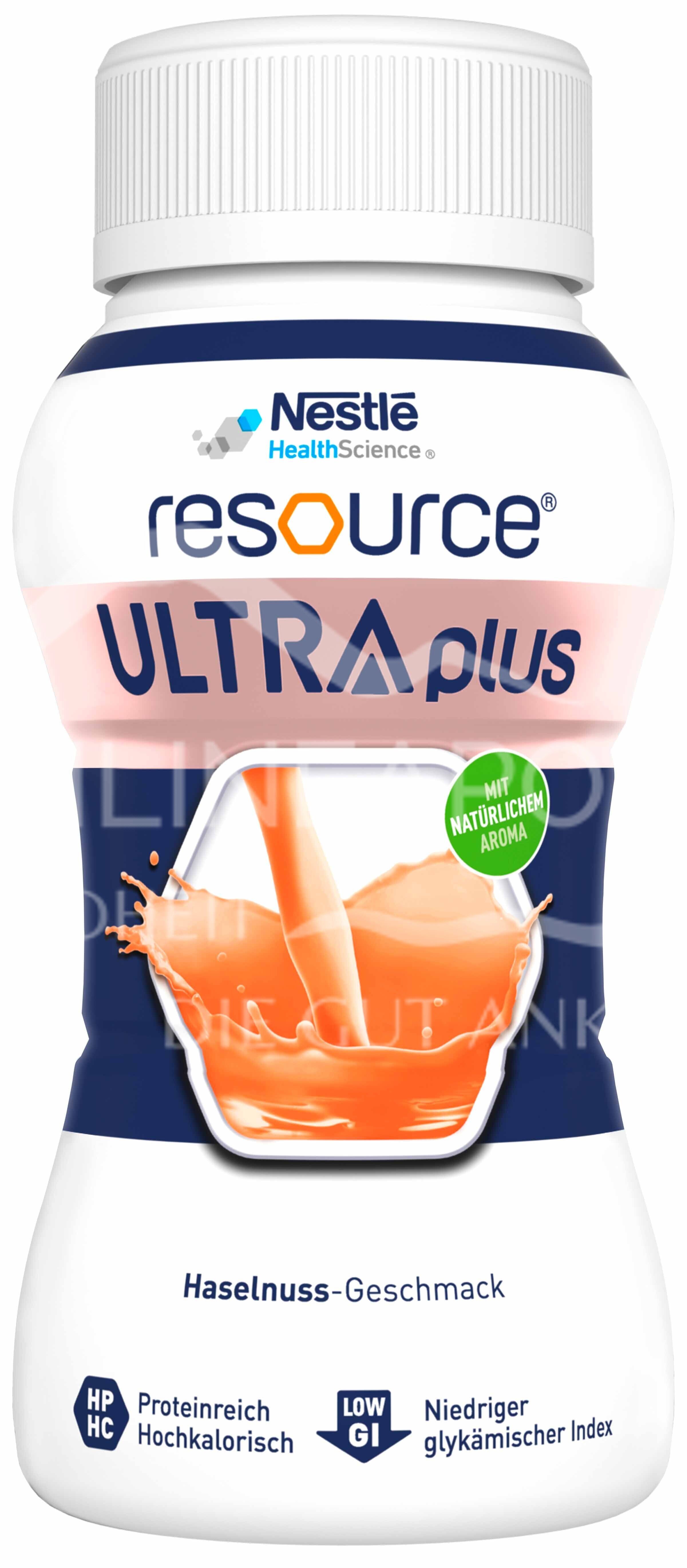 Resource® ULTRA plus High Protein Haselnuss Trinknahrung 200 ml