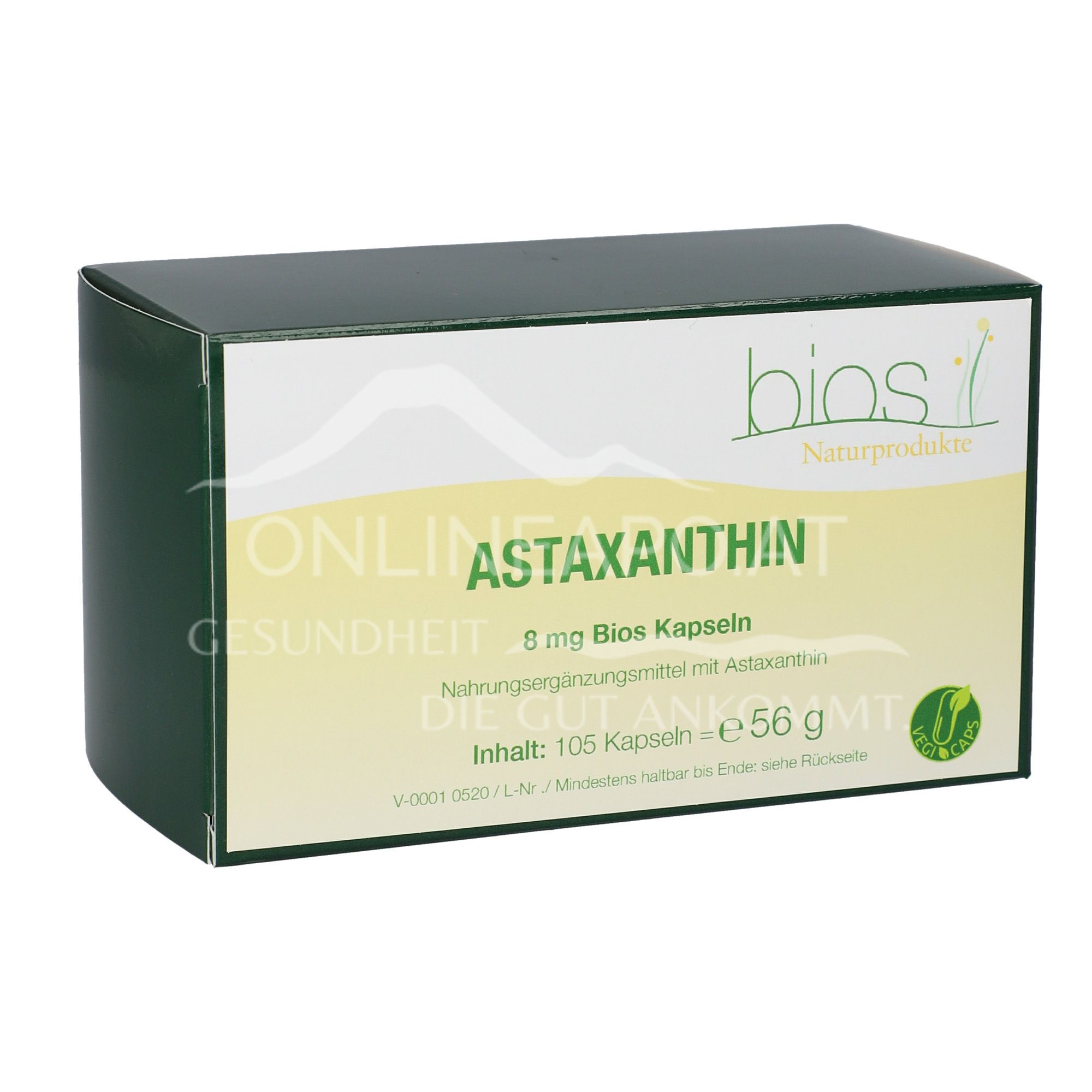 Bios Astaxanthin 8 mg Kapseln