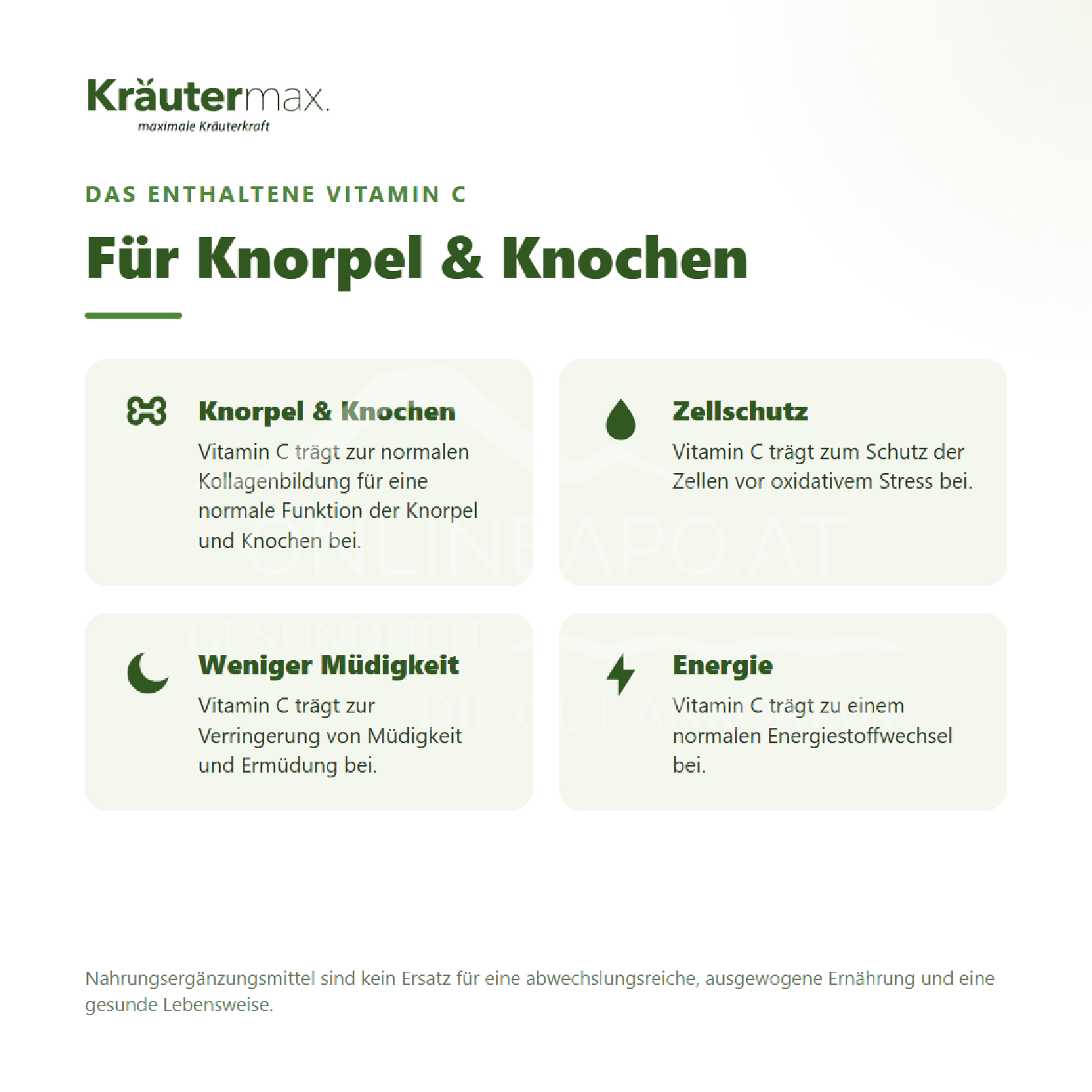 Kräutermax Arthro & Knorpel Komplex+ Kapseln