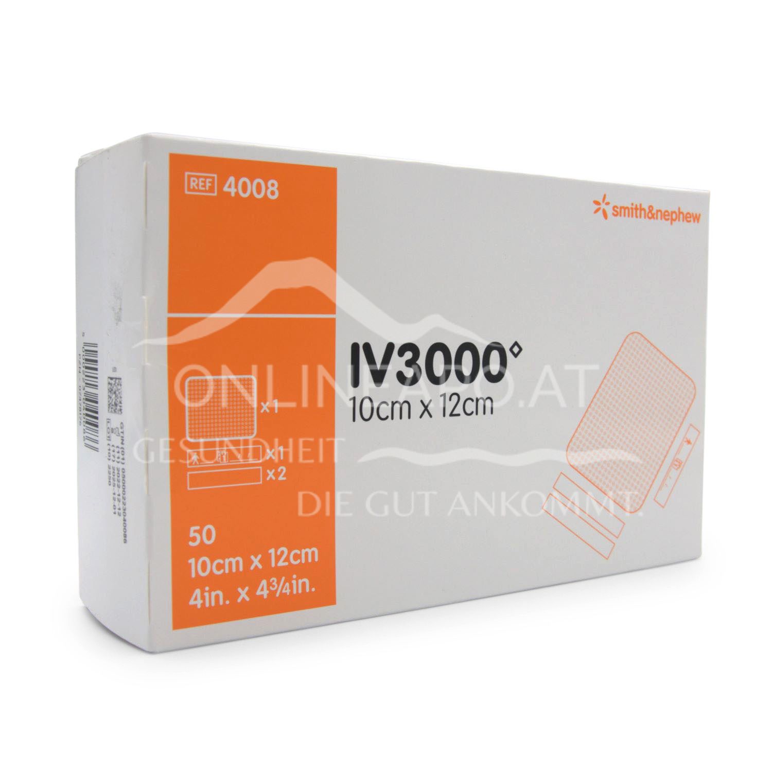 Smith & Nephew IV3000™ Transparent Cannula Fixation Dressing sterile, 6 x 7 cm copy